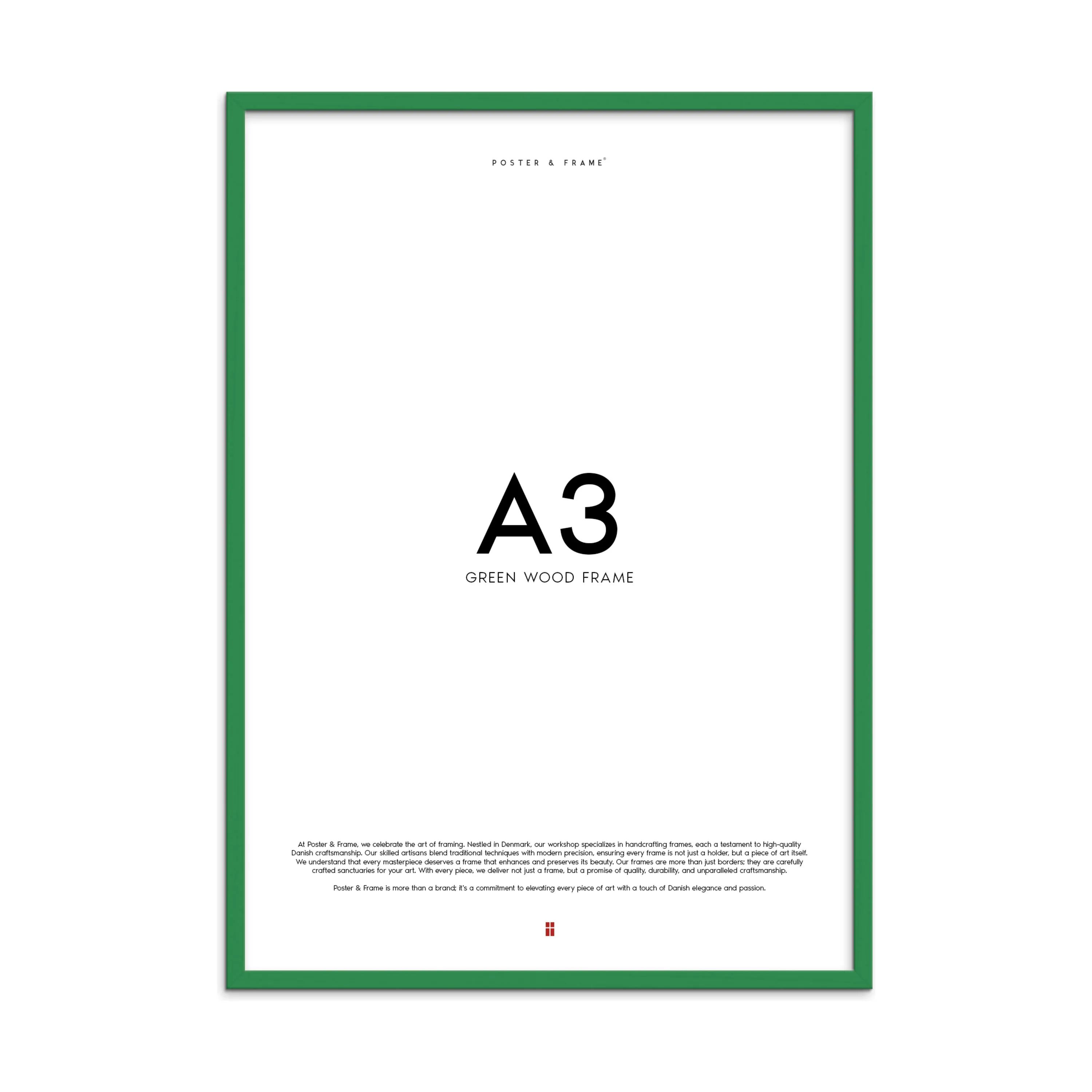Poster&Frame Billedrammer Billedramme i Grøn, 1