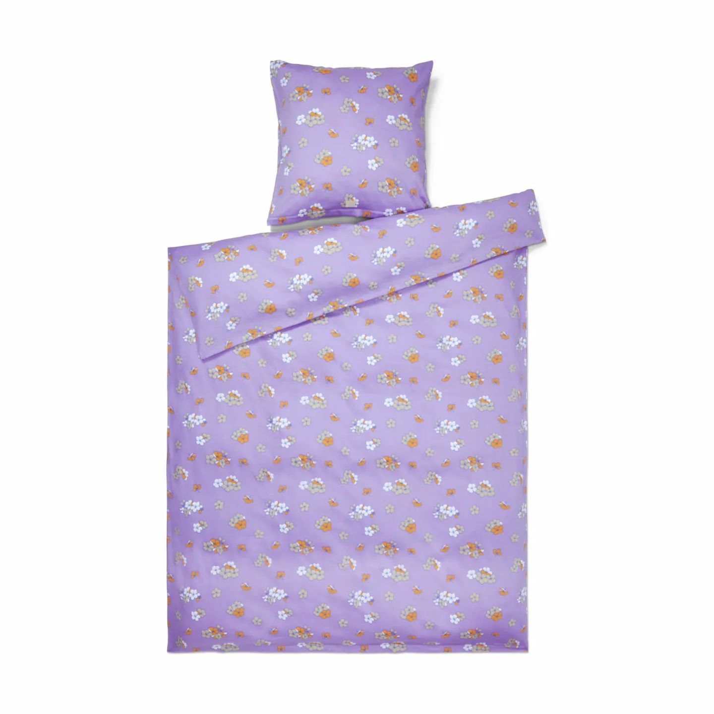 Juna Sengetøj Grand Pleasantly Sengetøj i Lavendel, B140 x L220 cm, 1