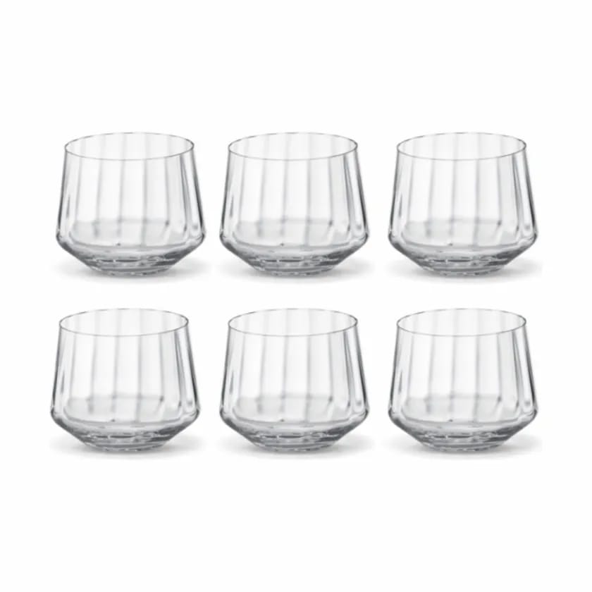 Georg Jensen Vandglas Bernadotte Glas - 6 stk. i 25 cl, 1