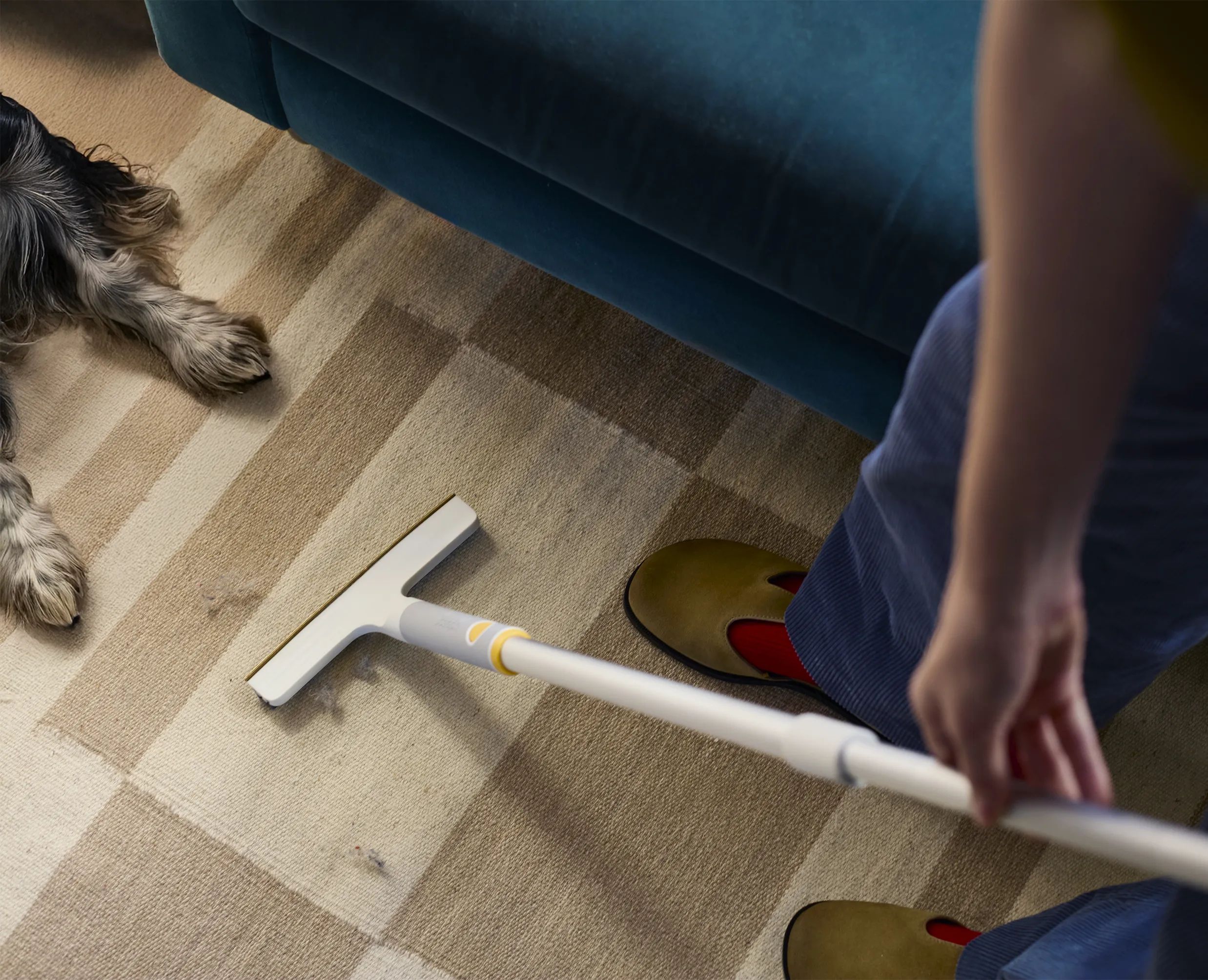 Joseph Joseph Støvsugere CleanTech 2-in-1 Tæpperenser i Light Stone, 9