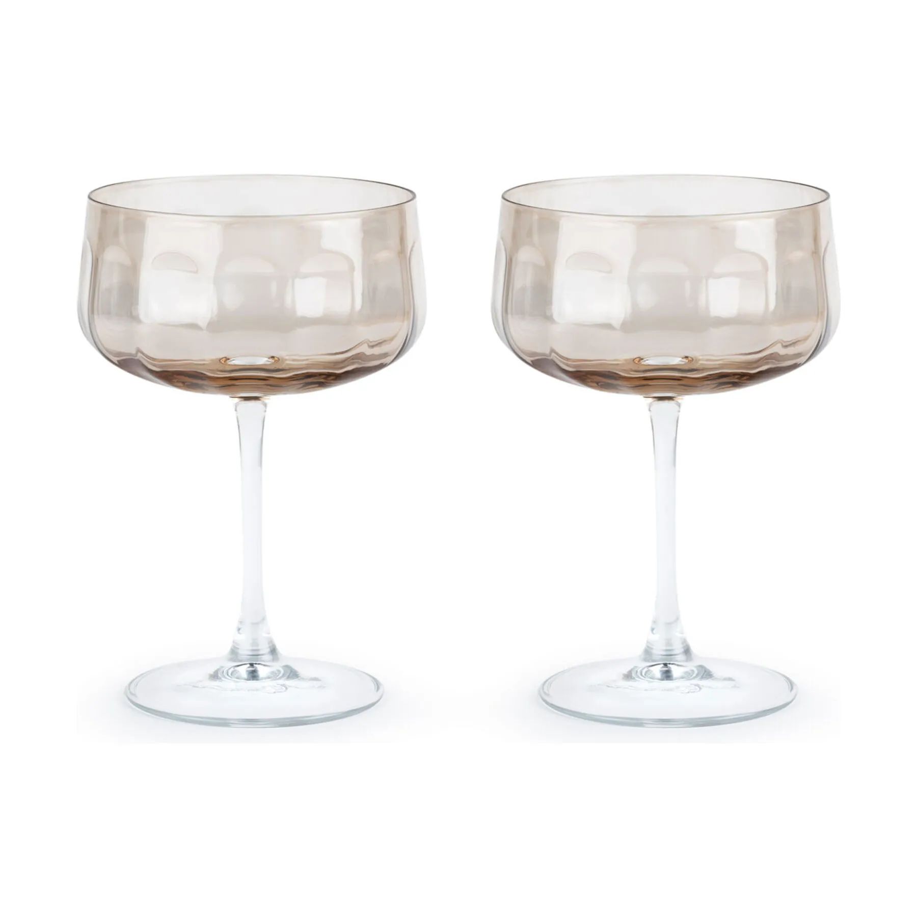 Leopold Vienna Champagneglas Corvina Champagneglas - 2 stk. i Klar/brun, 1
