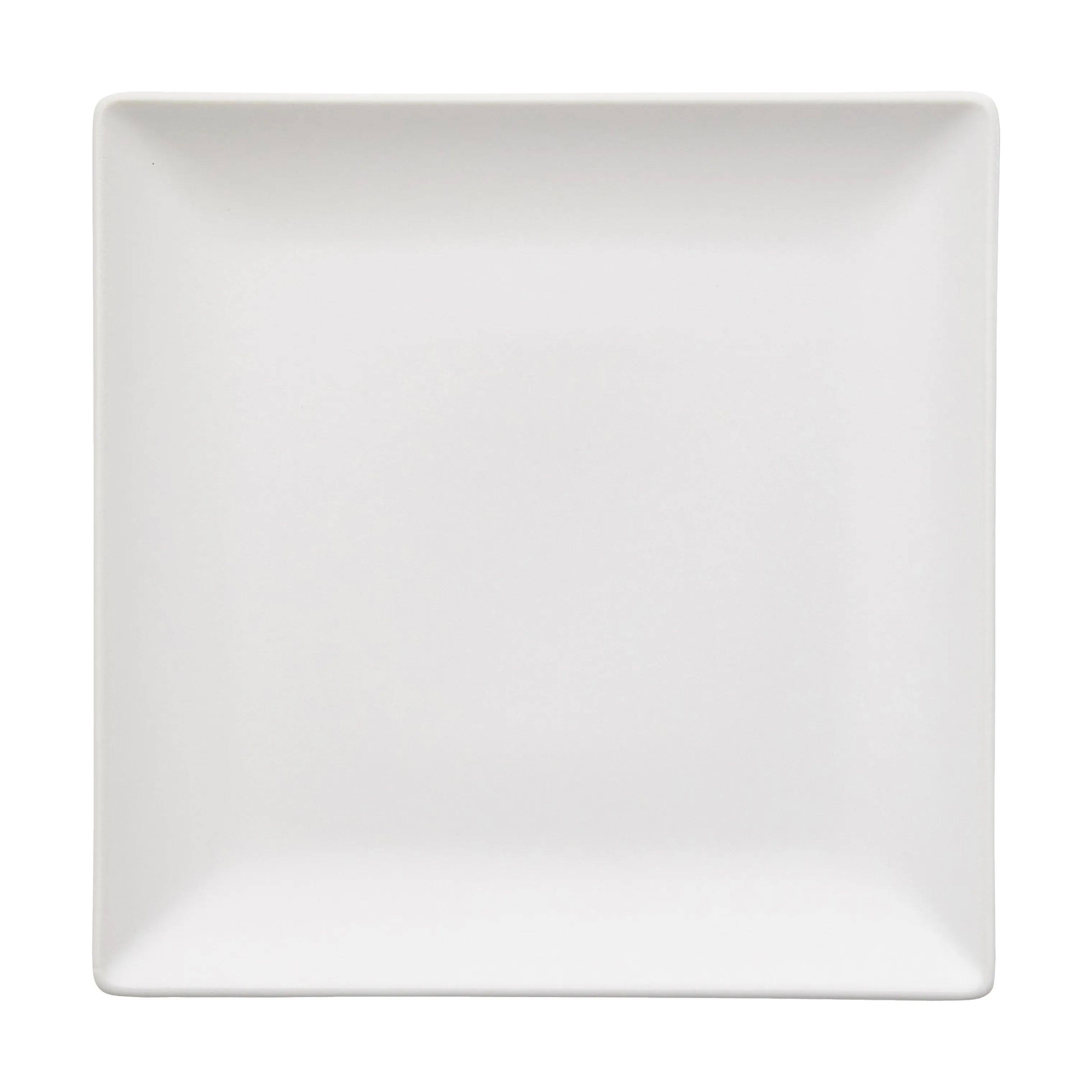 Aida Frokosttallerkener Quadro Flad Tallerken i Hvid, 21 cm, 1