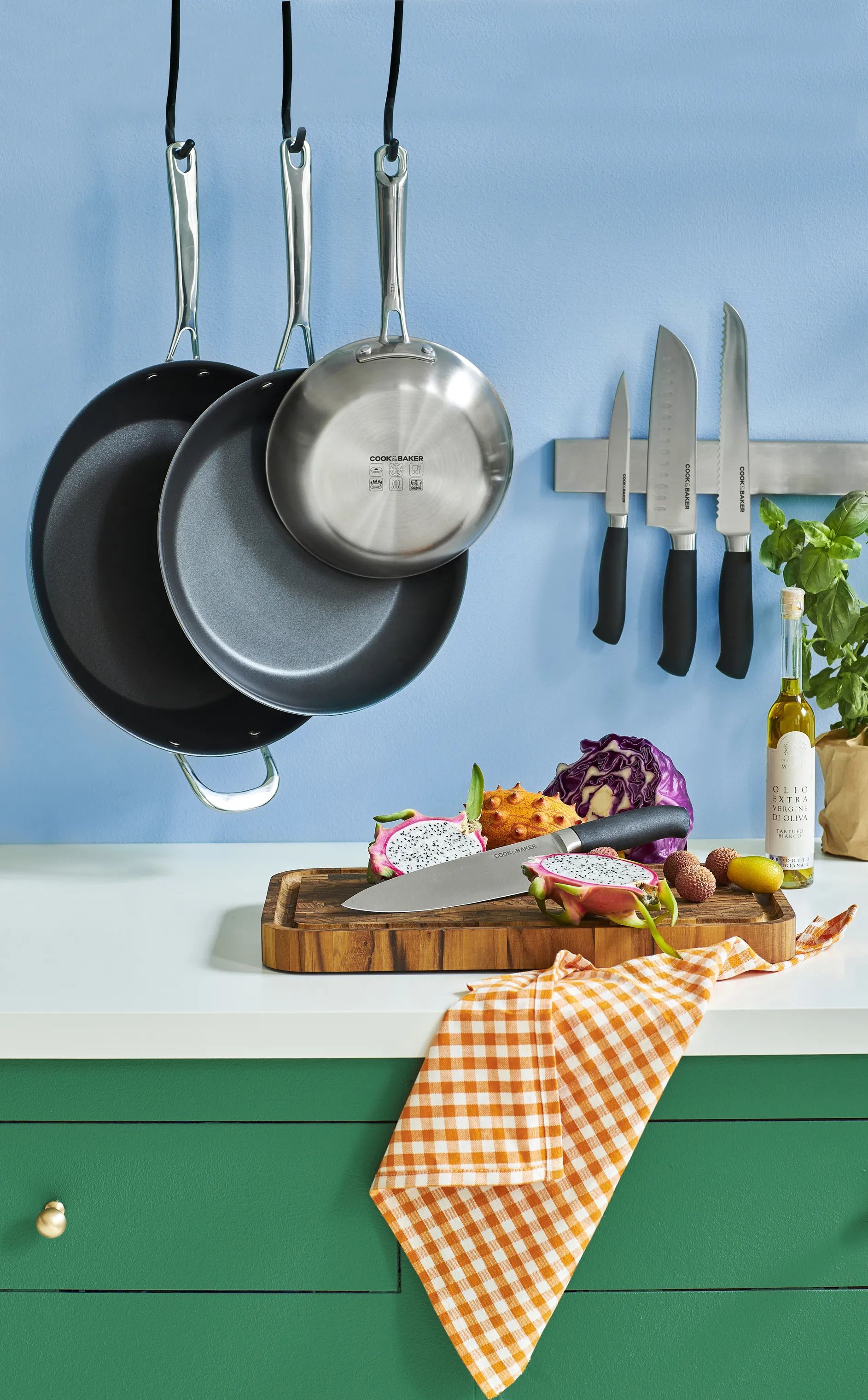 Cook & Baker Kokkeknive Kokkekniv i sort, 5