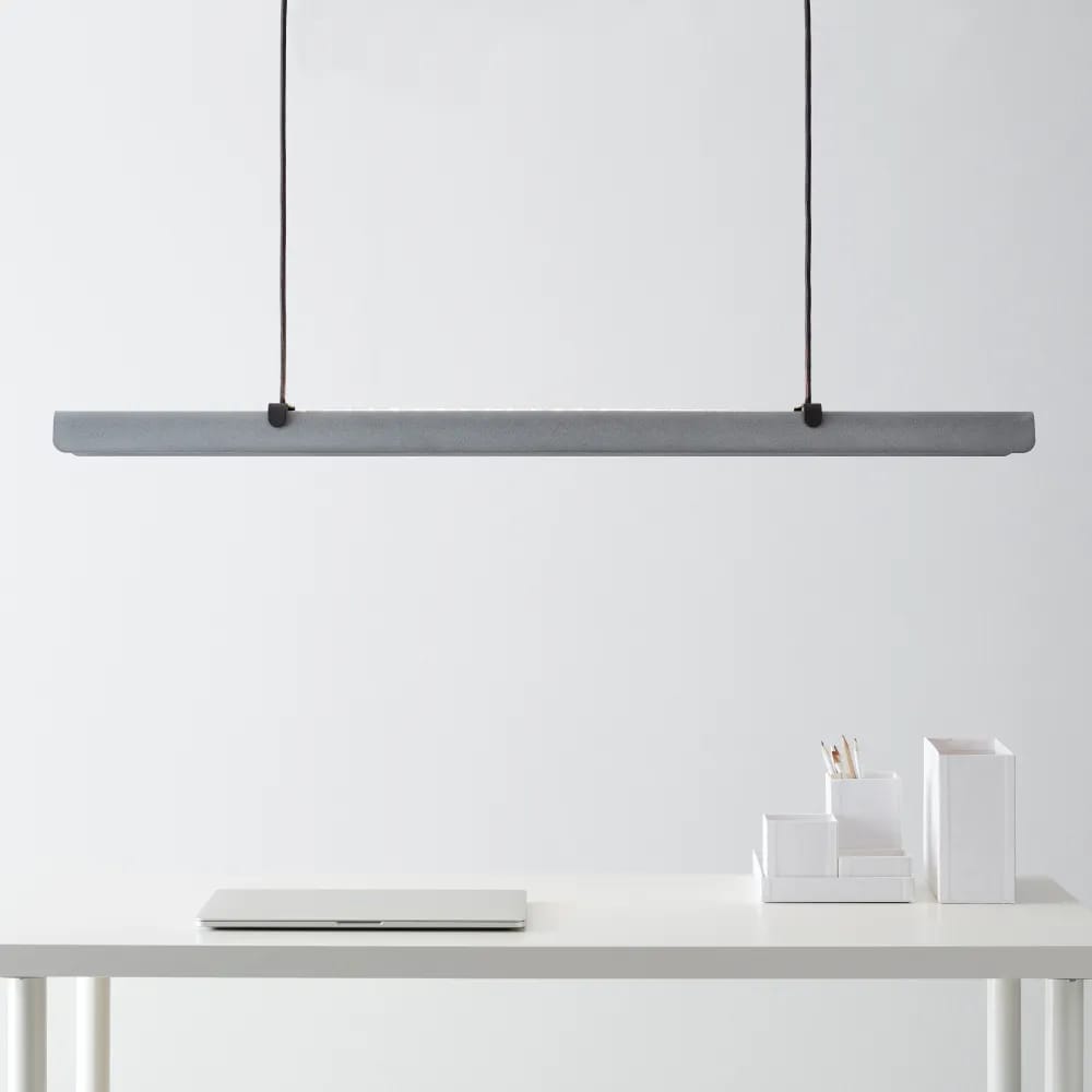 Belid Pendler Fold Pendel Office i Beton, 116 cm, 2