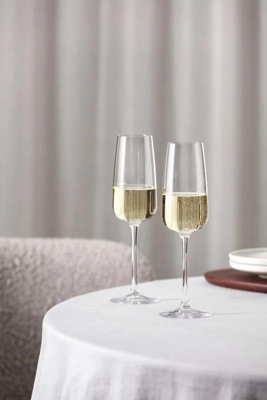 Villeroy & Boch Champagneglas Afina Champagneglas - 4 stk. i Klar, 3