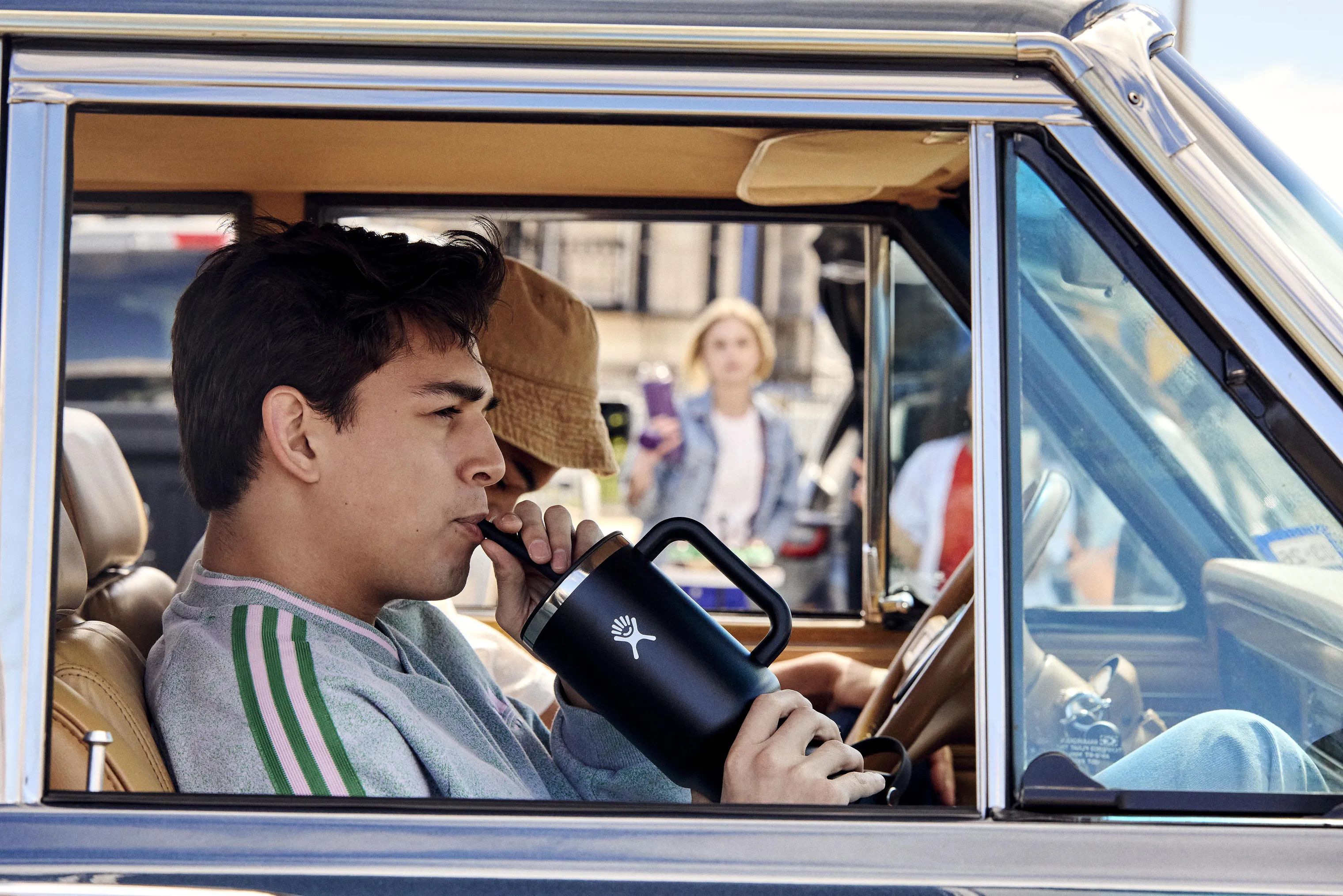 Hydro Flask To go kopper All Around Travel Tumbler i Sort, 709 ml, 5