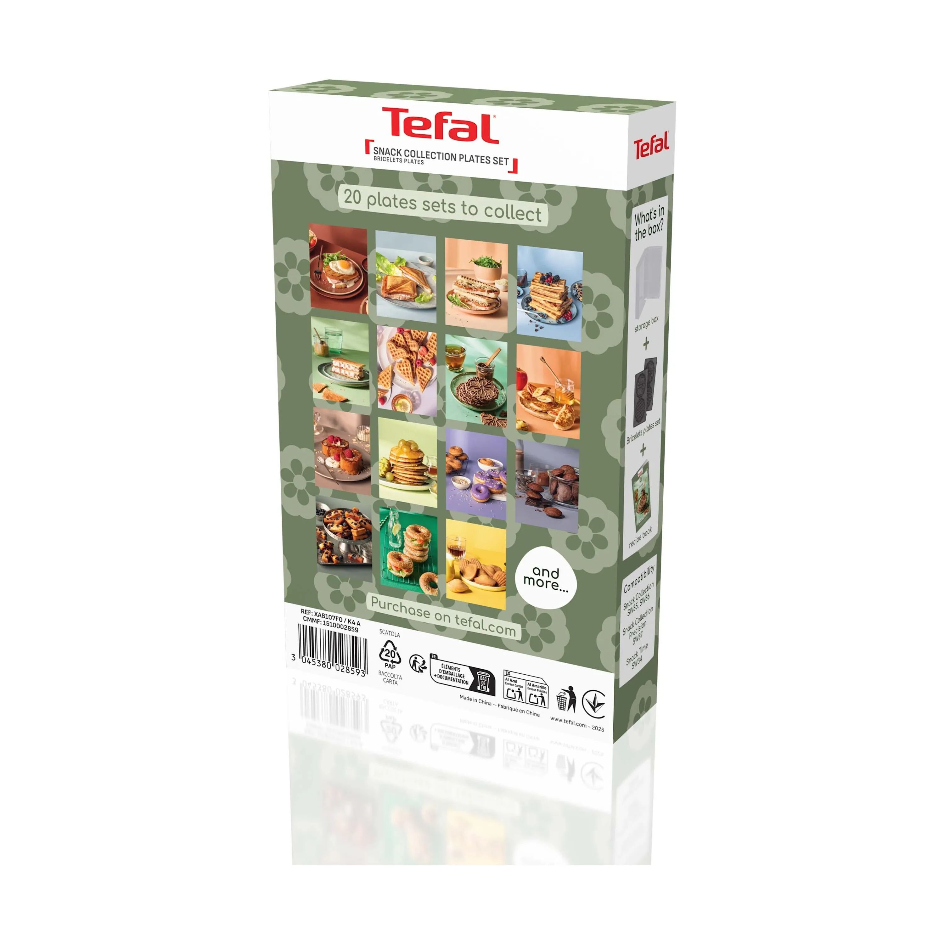 Tefal Bordgrill Snack Collection Plade - Tynde vafler i Tynde vafler, 5