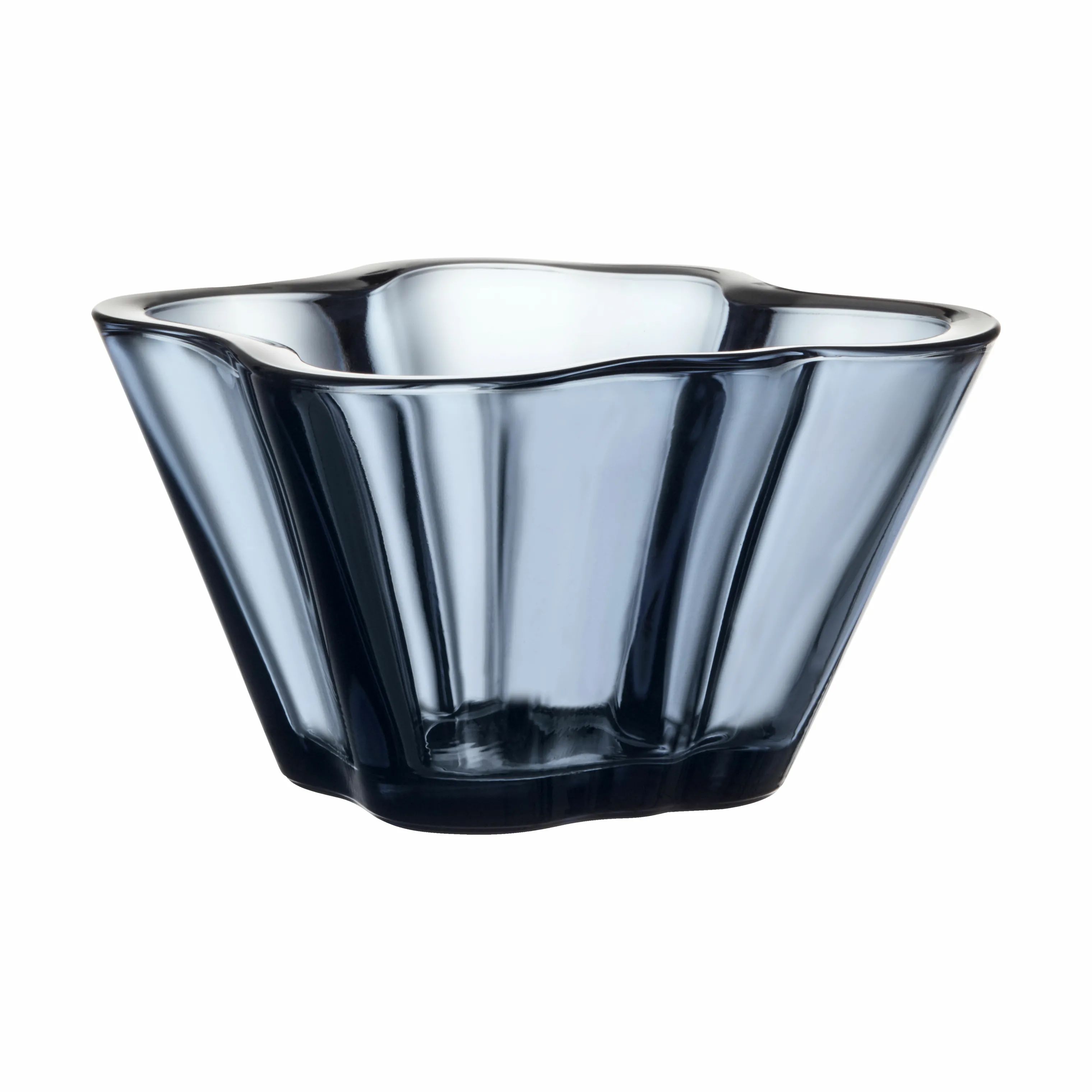 Iittala Serveringsskåle Alvar Aalto Skål i blå, 7,5 cm, 1