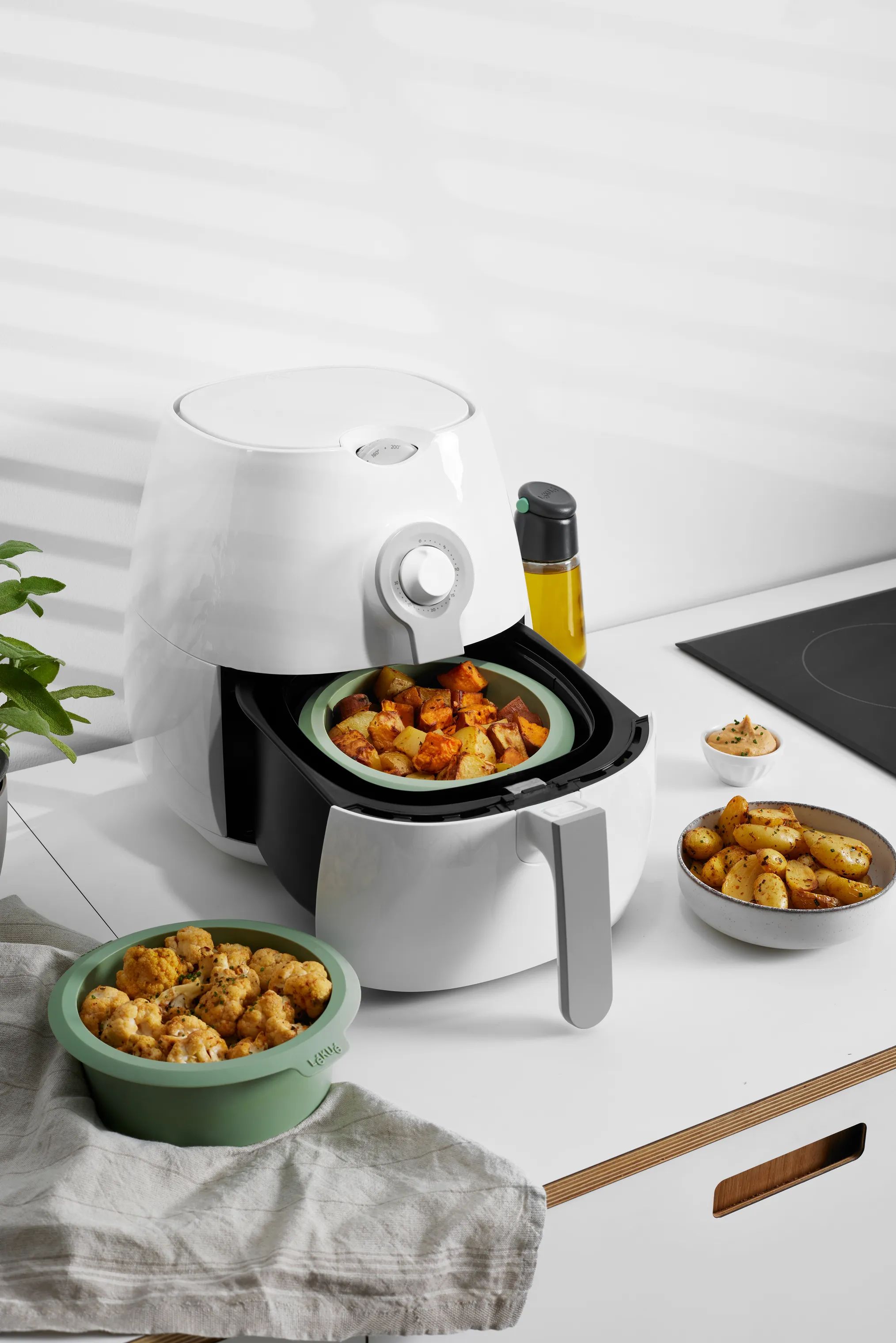Lékué Tilbehør til airfryers Airfryer-form i 20 cm, 3