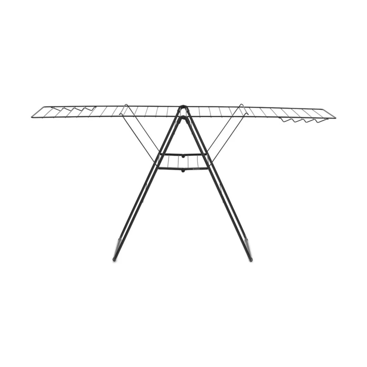 Brabantia Tørrestativer Hang Up Tørrestativ i Mat sort, 25 meter, 1