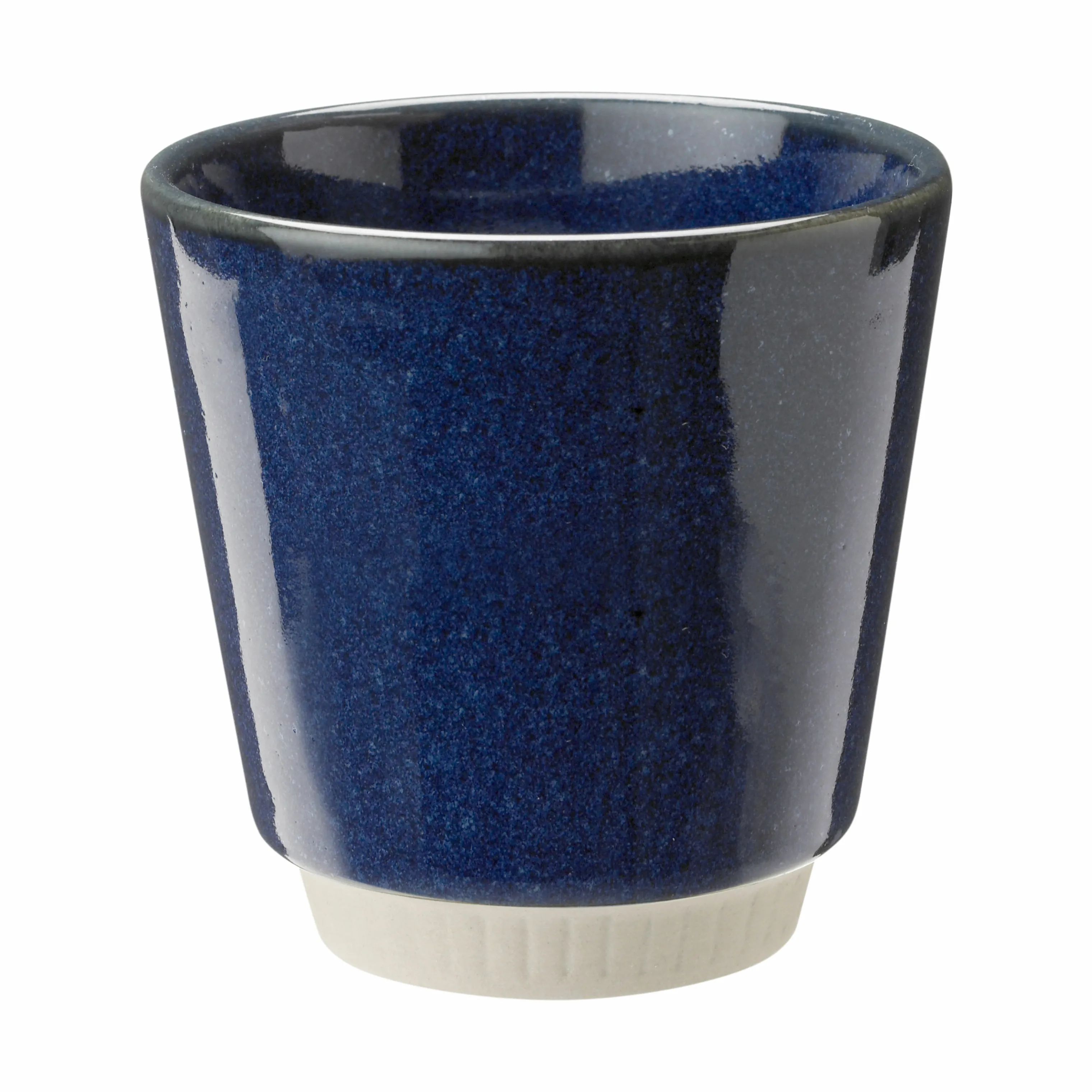 Knabstrup Keramik Krus og kopper uden hank Colorit Krus i Navy blå, 25 cl, 1