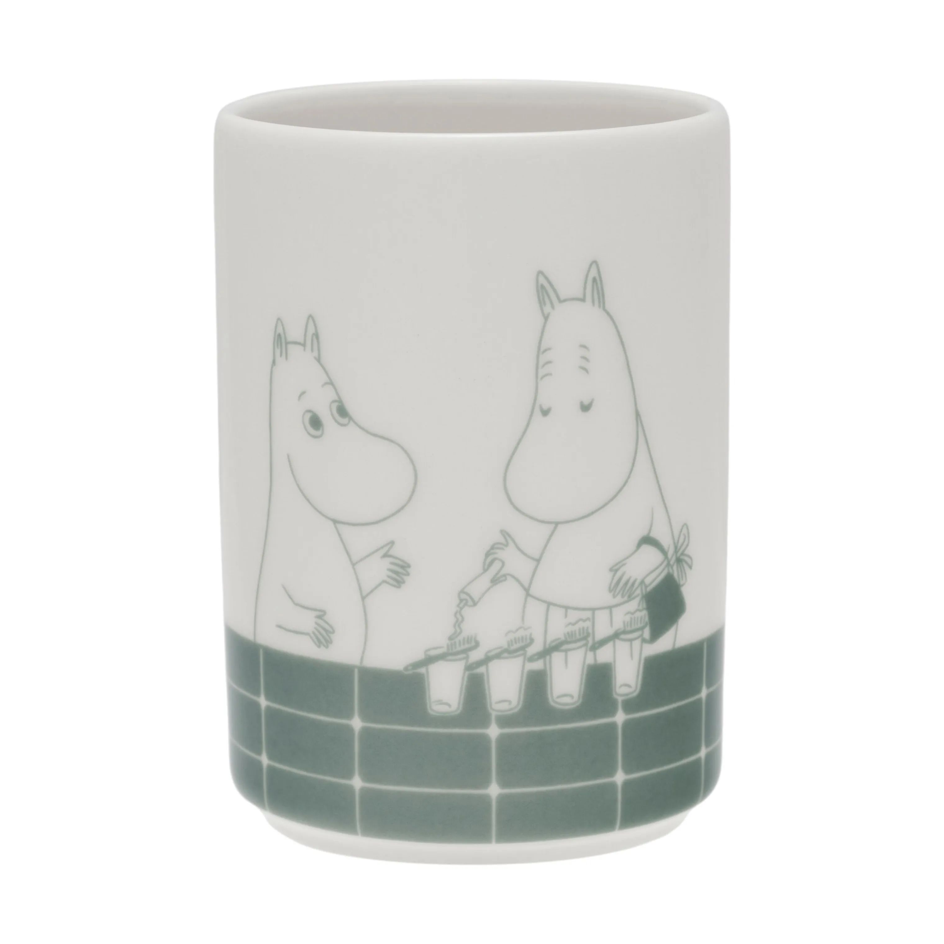 Moomin Arabia Tandbørsteholdere Moomin special Tandbørstekrus i Hvid, 1