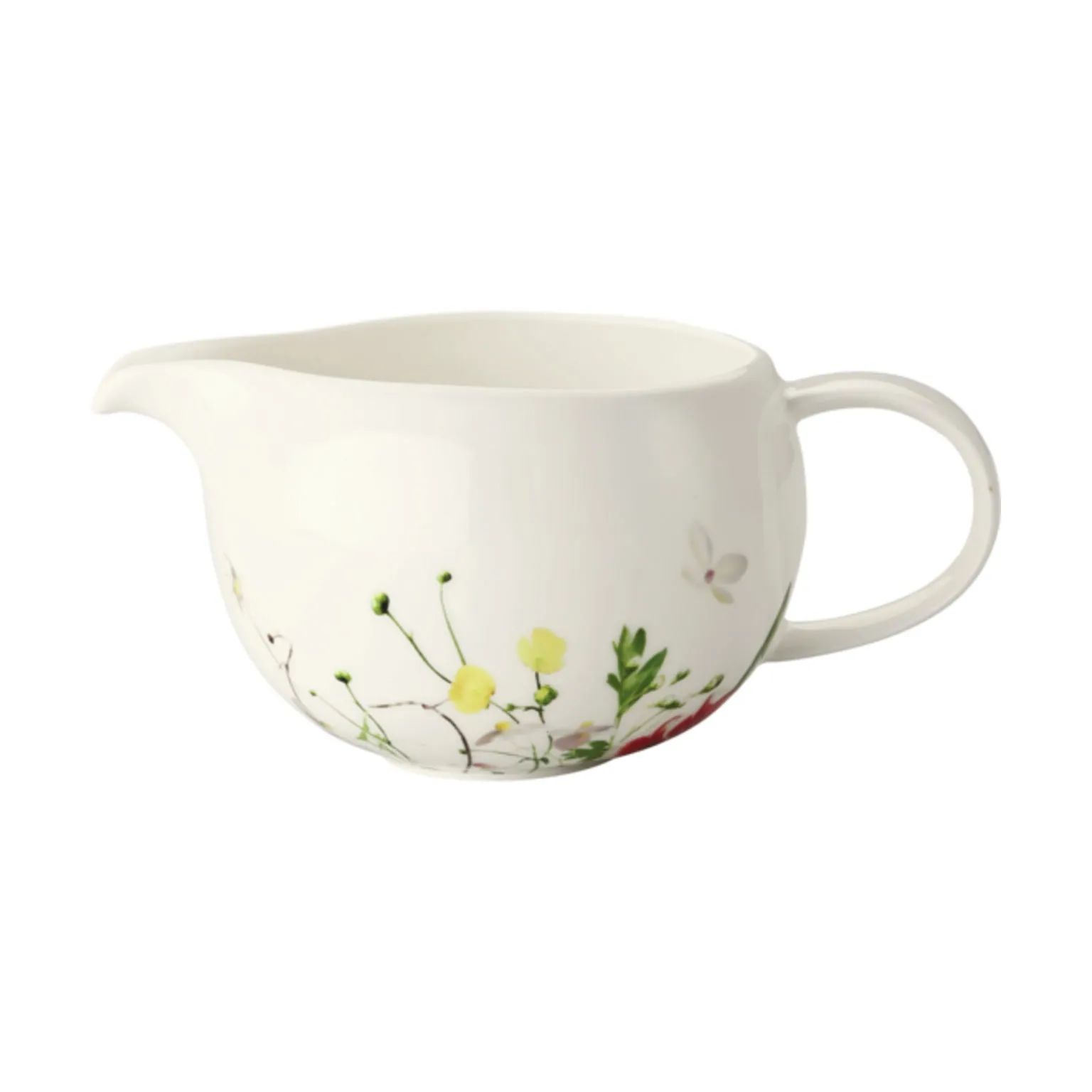 Rosenthal Mælke- og flødekander Brillance Fleurs Sauvages Flødekande i Hvid / Multifarvet, 1