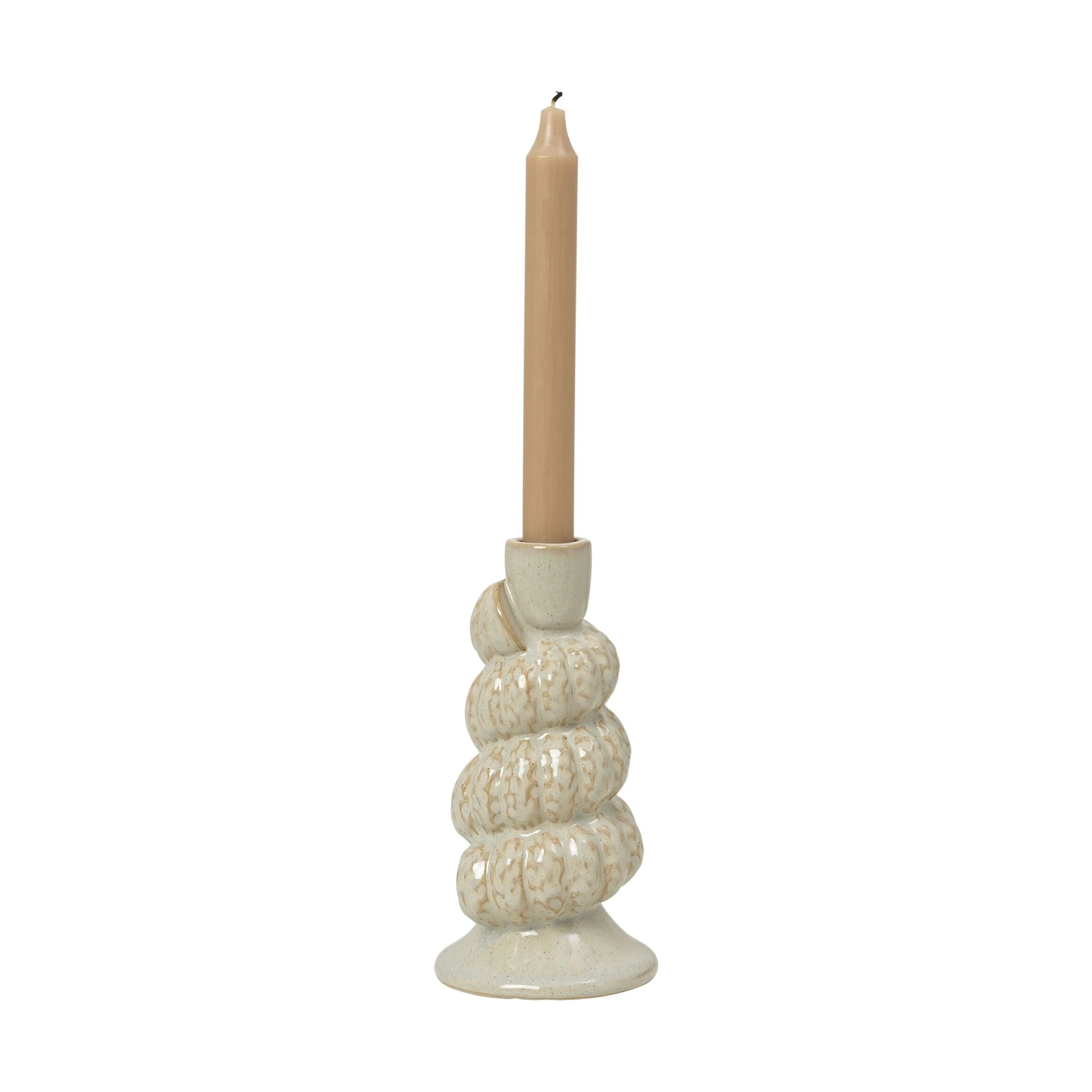Broste Copenhagen Kronelysestage Shelly Lysestage i 18 cm, 1