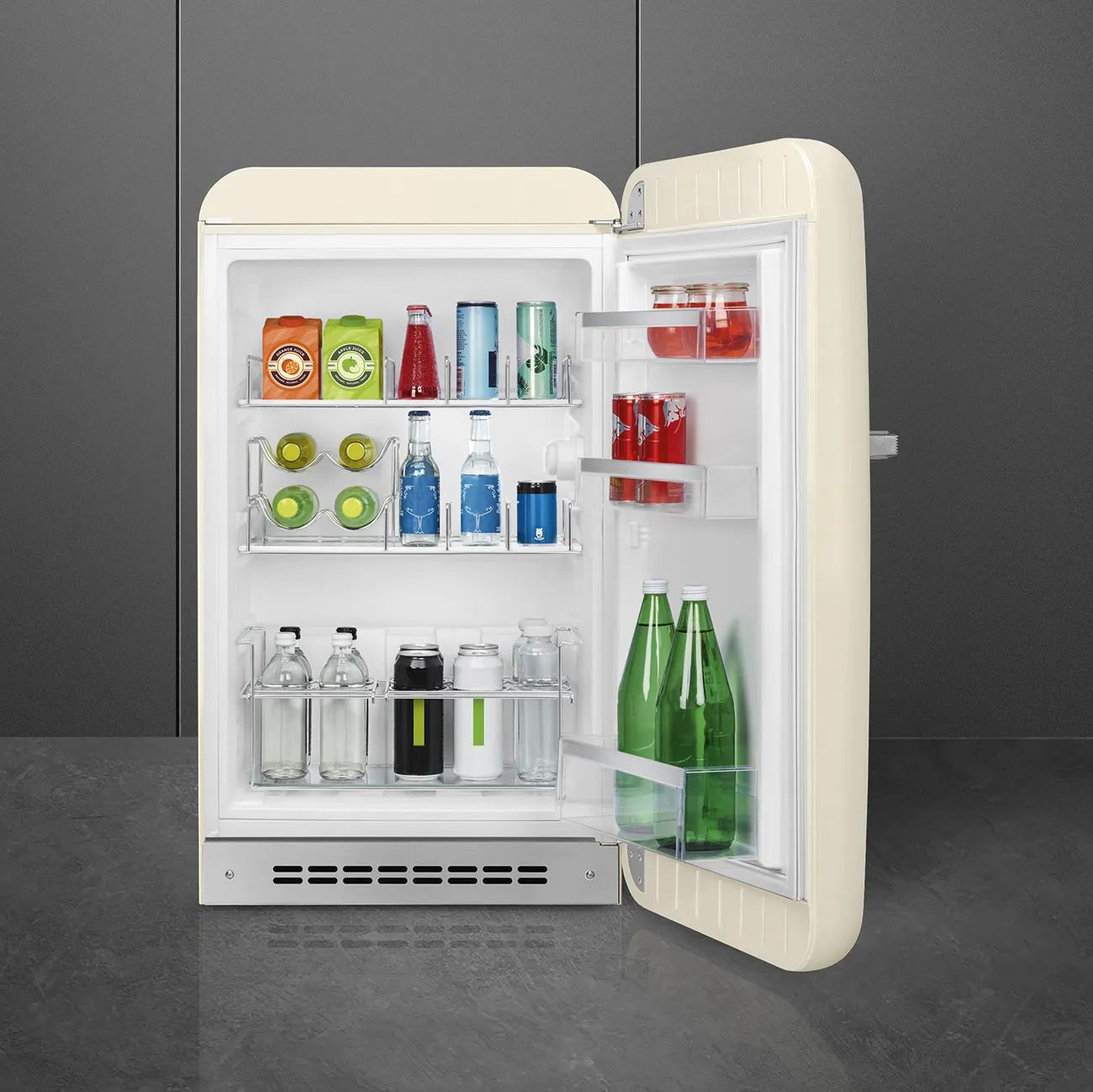 Smeg Køleskabe 50's Style Køleskab i Creme, 2