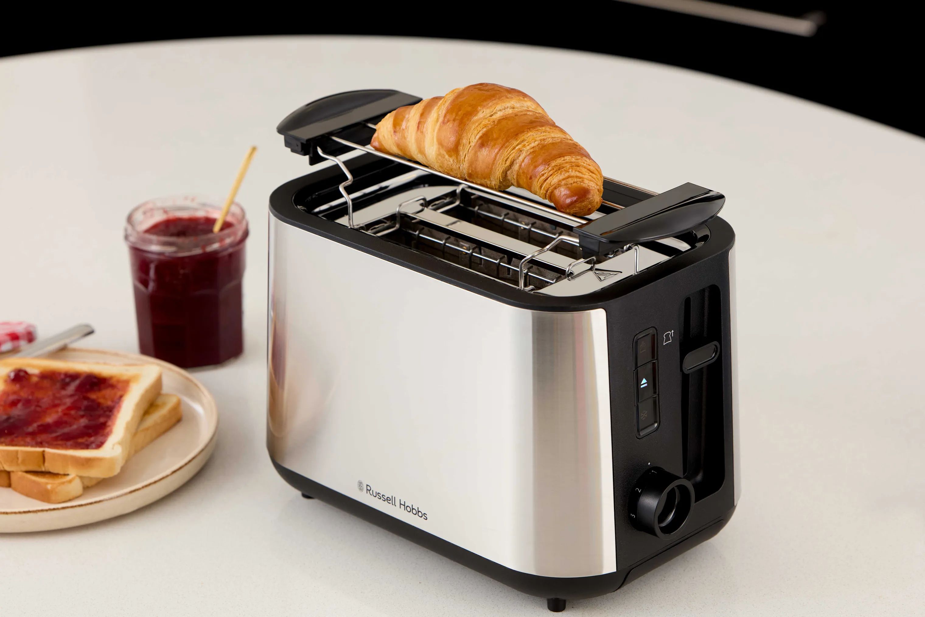 Russell Hobbs Brødristere Heaton Brødrister i Rustfrit stål, 3