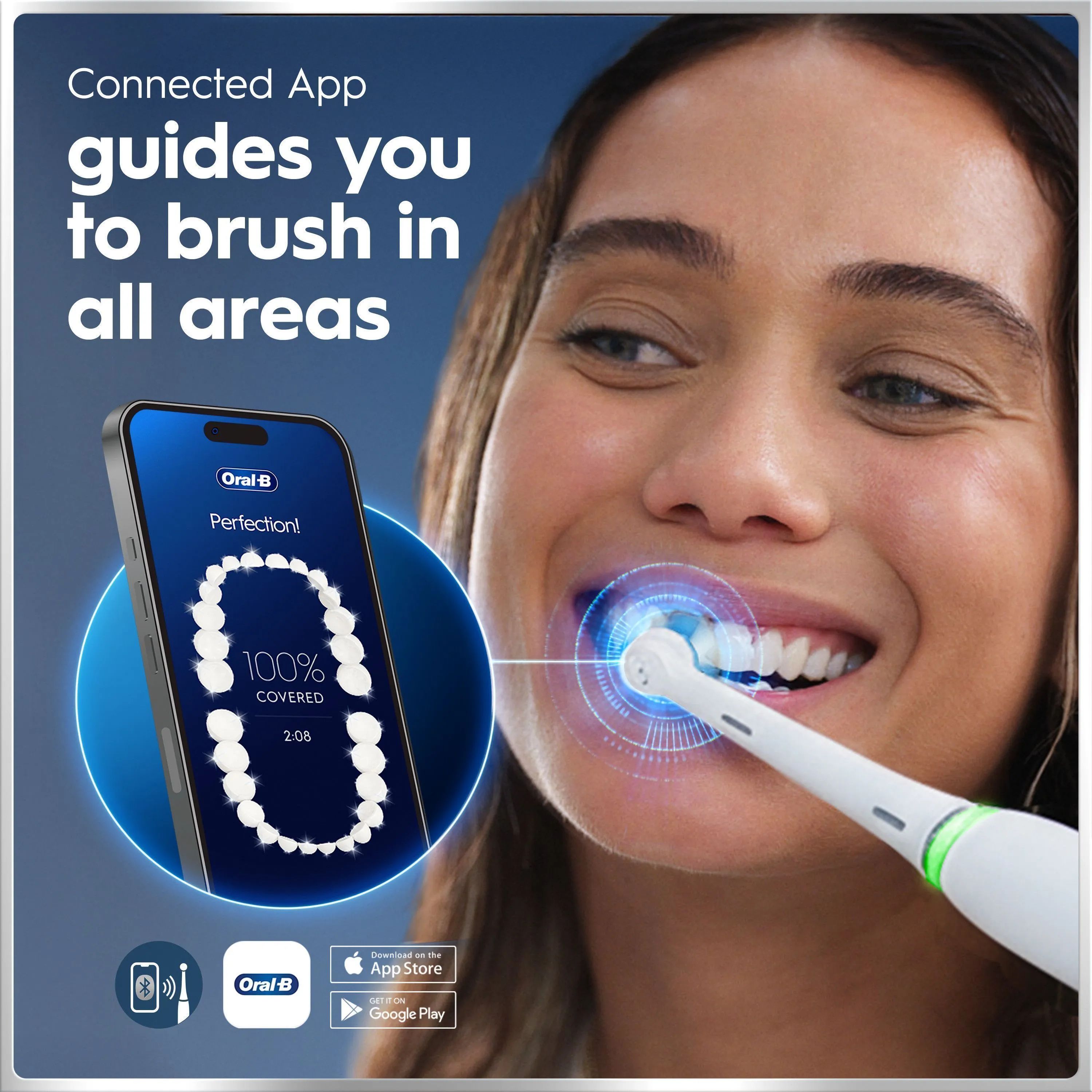 Oral-B Eltandbørster iO6S iO6 Elektrisk Tandbørste i Hvid sand, 3