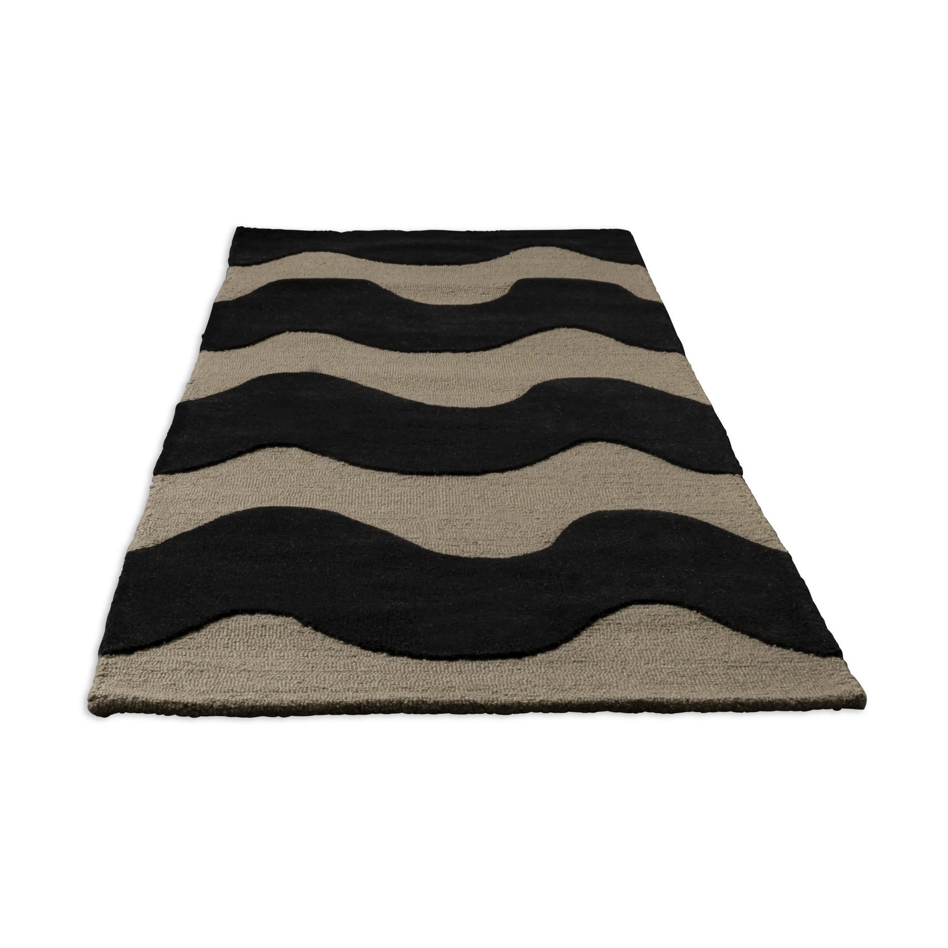 Marimekko by Brink & Campman Gulvtæpper Lokki Tæppeløber i Sort, B70 x L245 cm, 3