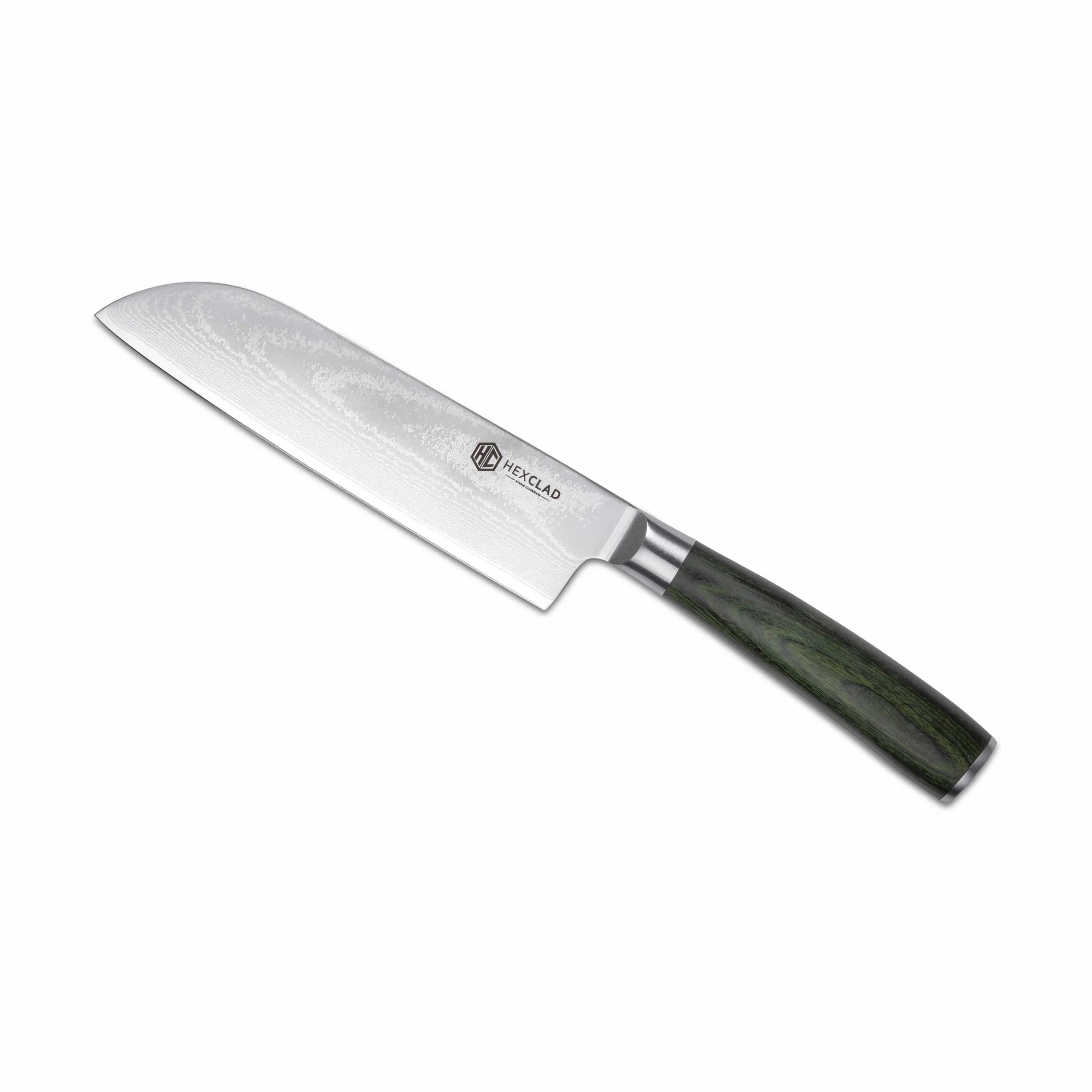 Hexclad Santokuknive Santokukniv i Forest Green, 1
