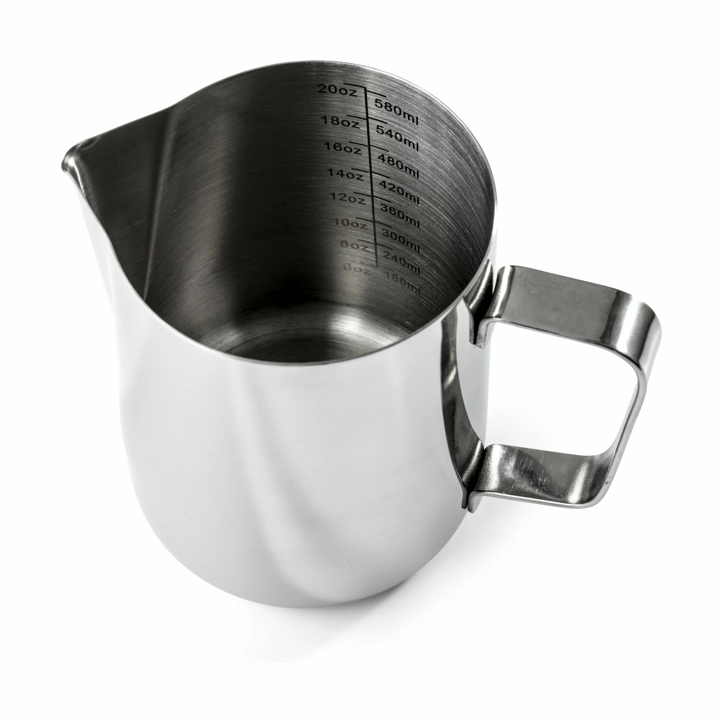 Cook & Baker Baristaudstyr Mælkekande i Stål, 580 ml, 3