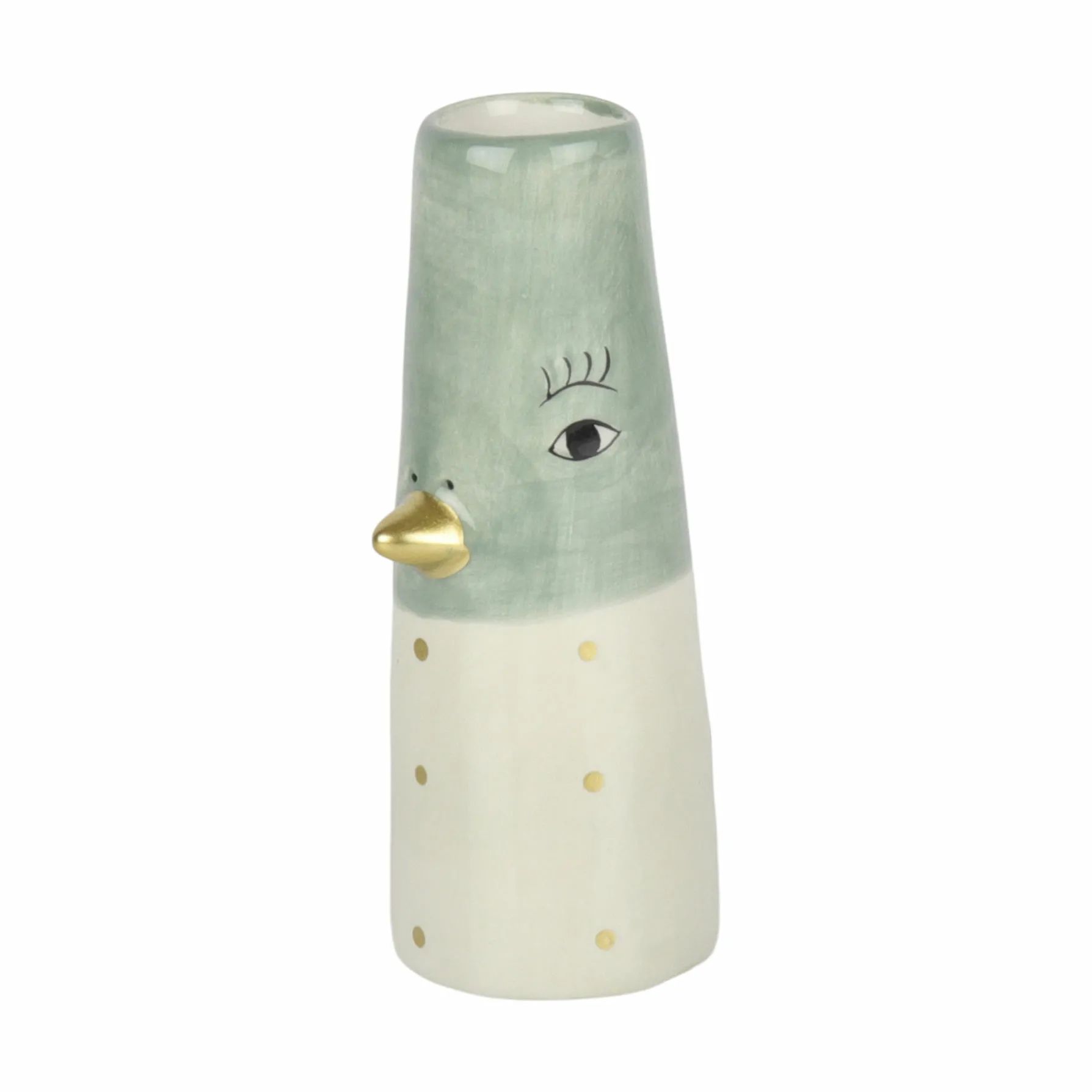 Speedtsberg Vaser Vase - And i Grøn, 10 cm, 1