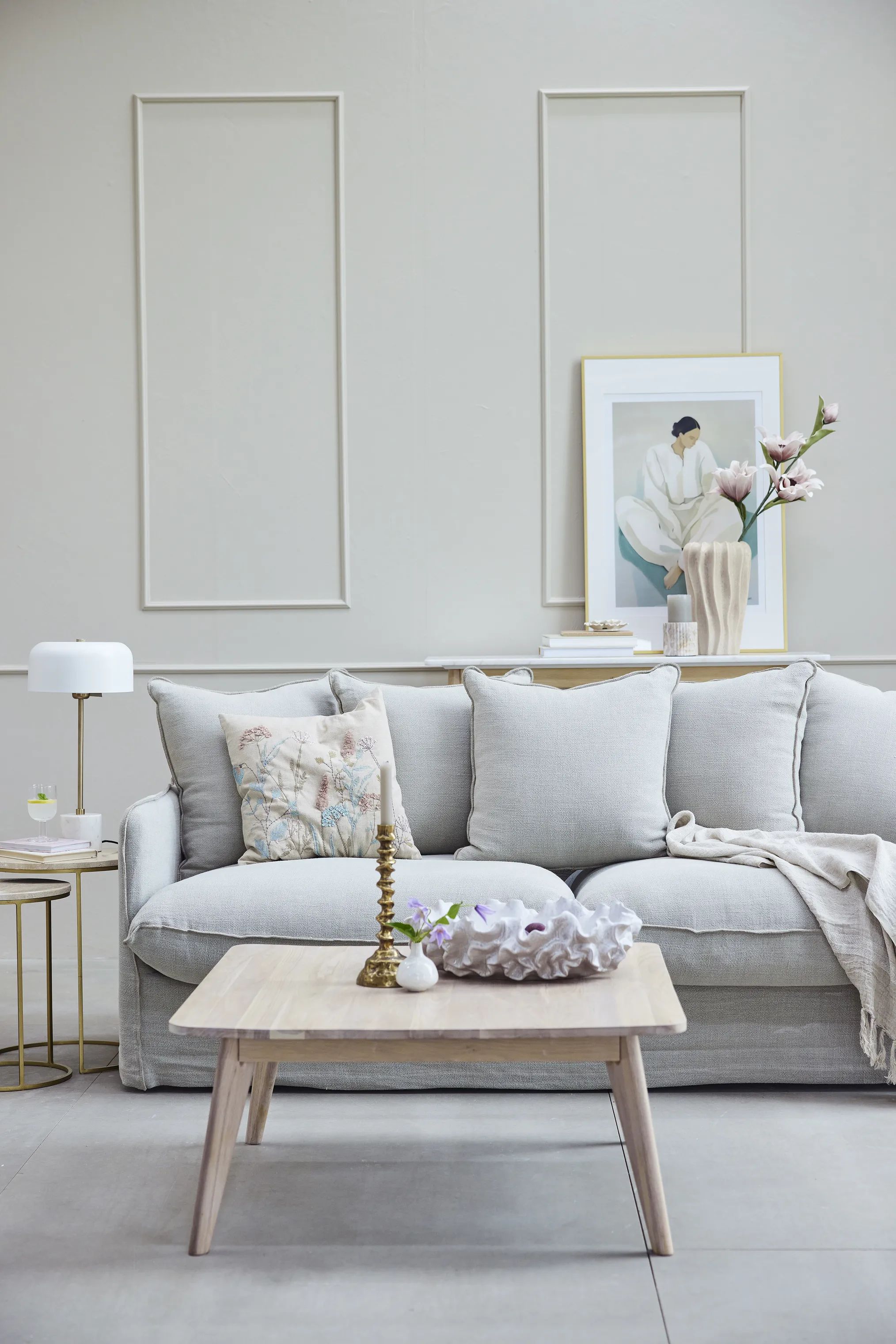 Lene Bjerre Vaser Helene Vase i Hvid, 2