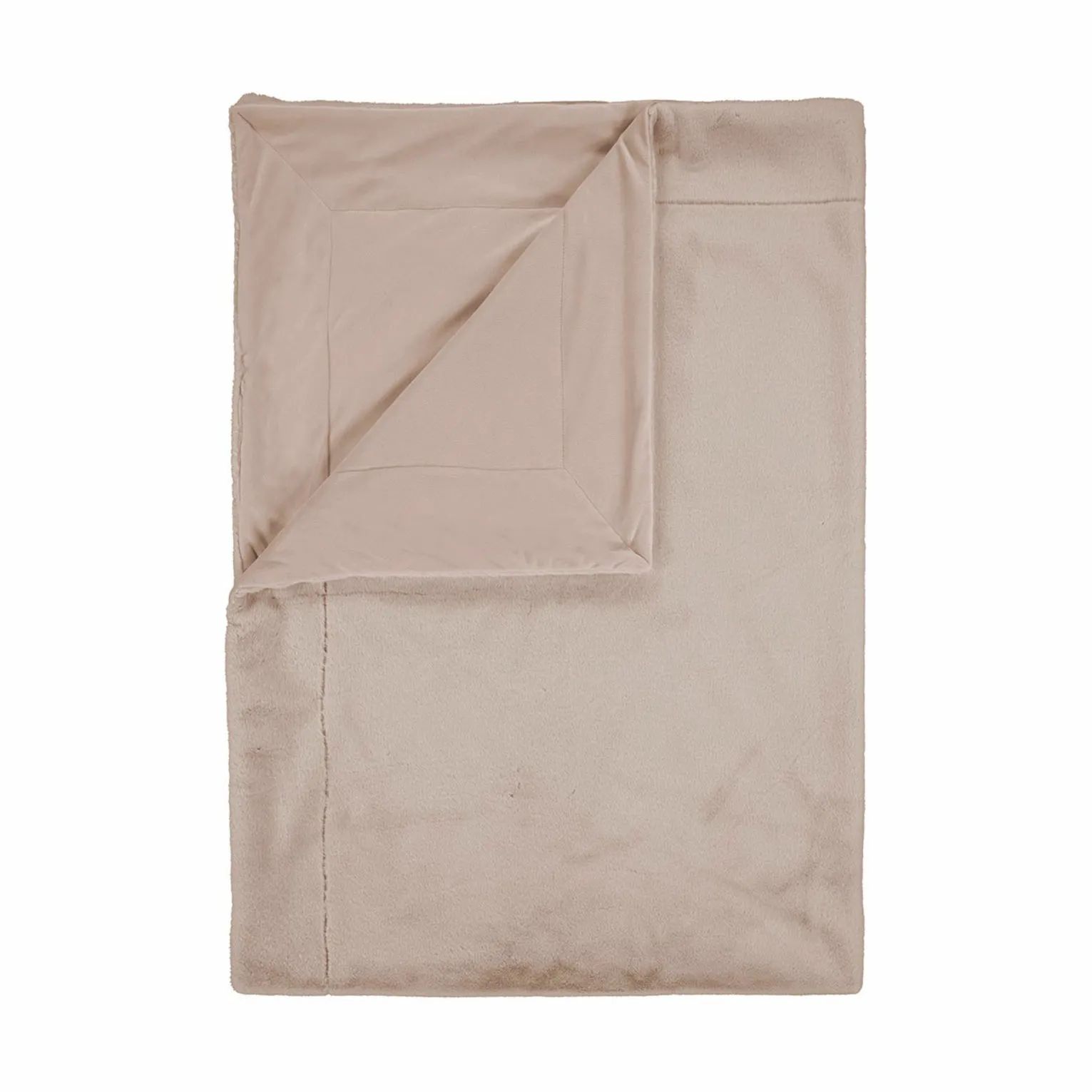 Essenza Plaider Furry Plaid i Rose, B150 x L200 cm, 1