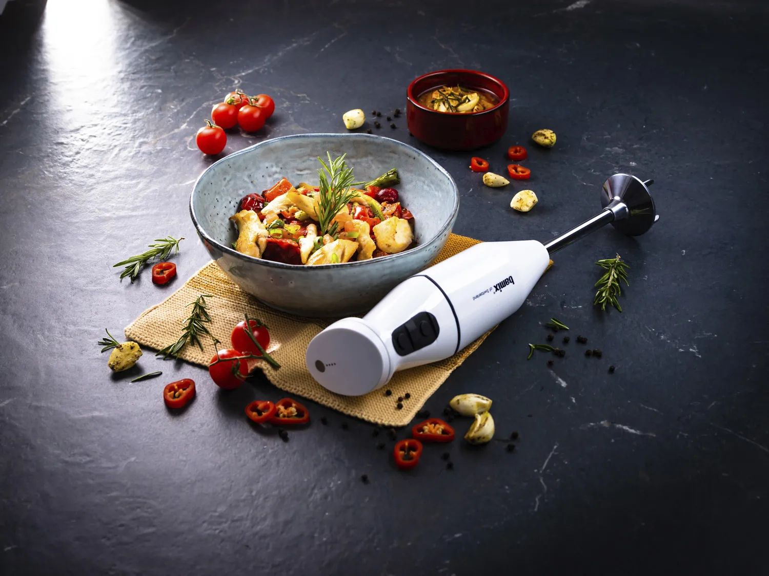 Bamix Stavblendere Cordless PLUS Stavblender i Hvid, 2
