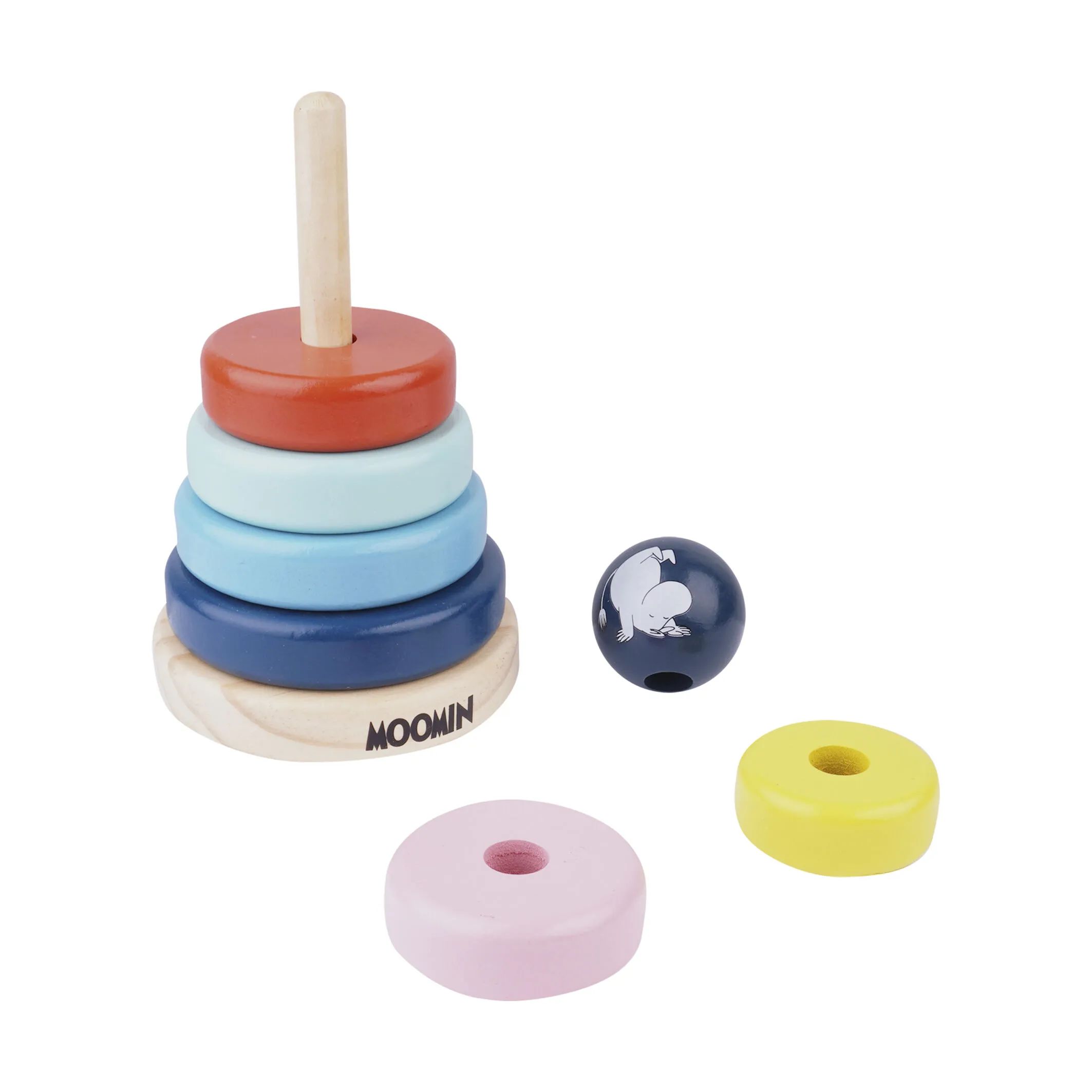 Barbo Toys Spil Moomin Stableringe i Multifarvet, 2