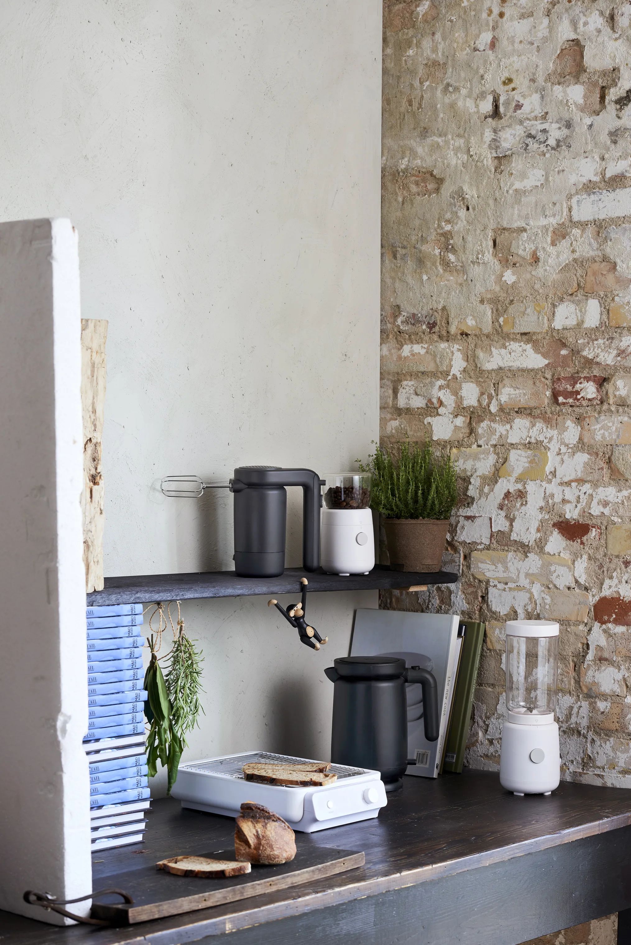 Rig-Tig Kaffekværne Foodie El-kaffekværn i Light Grey, 2