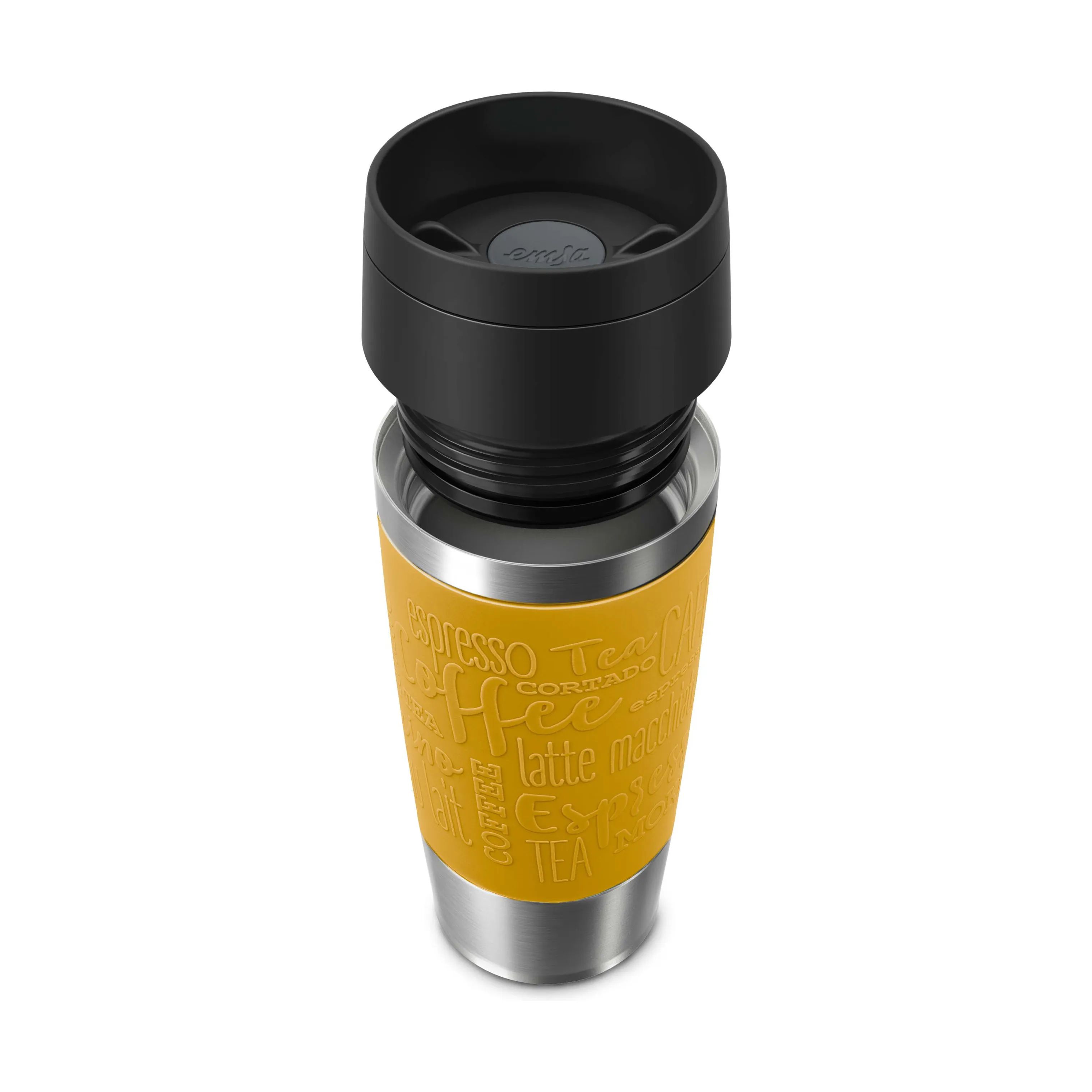 Emsa To go kopper To Go To-Go Classic Rejsekrus i Yellow, 0.36 L, 7