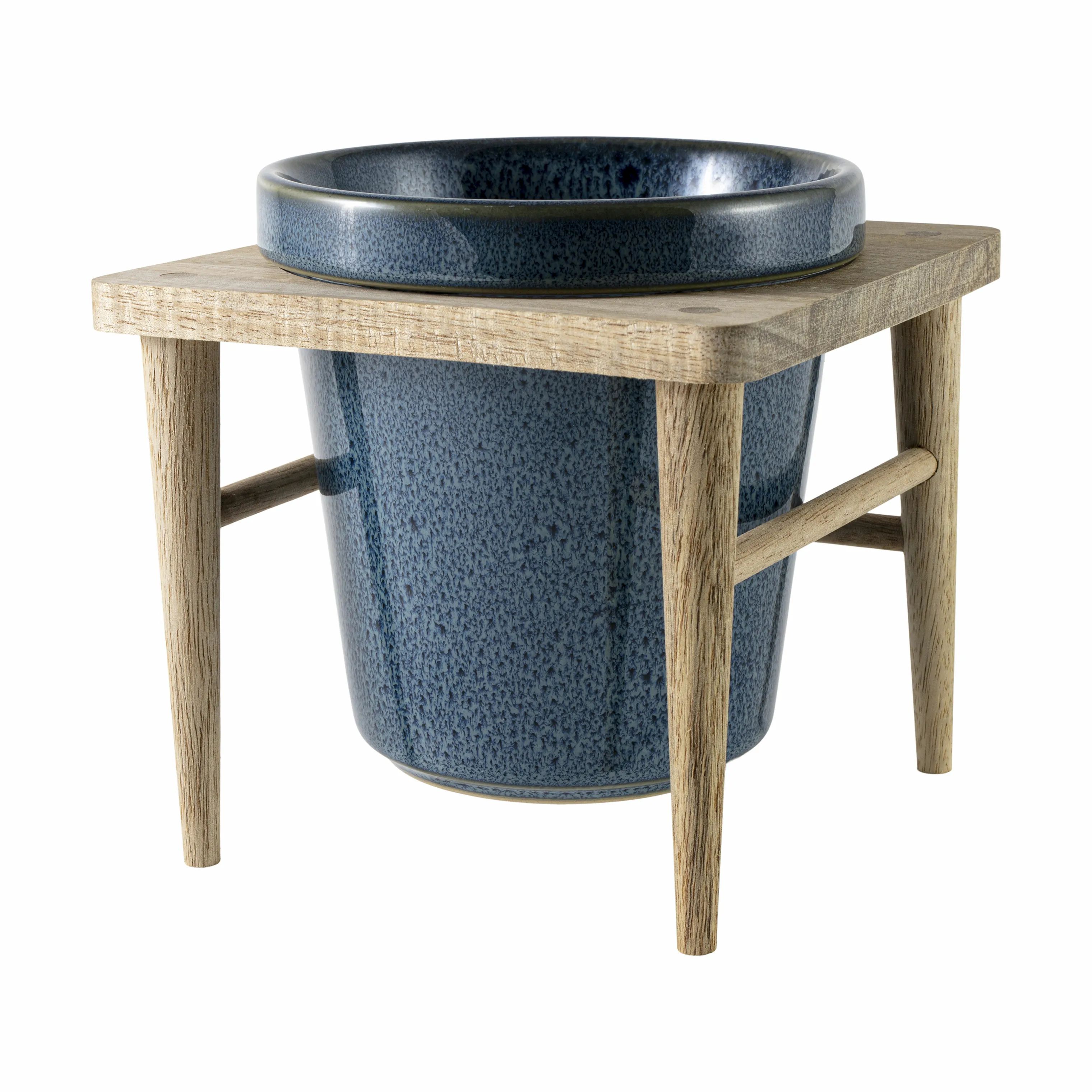 CASA Living Urtepotteskjulere Sofia Urtepotte i Blå, 11 cm, 1