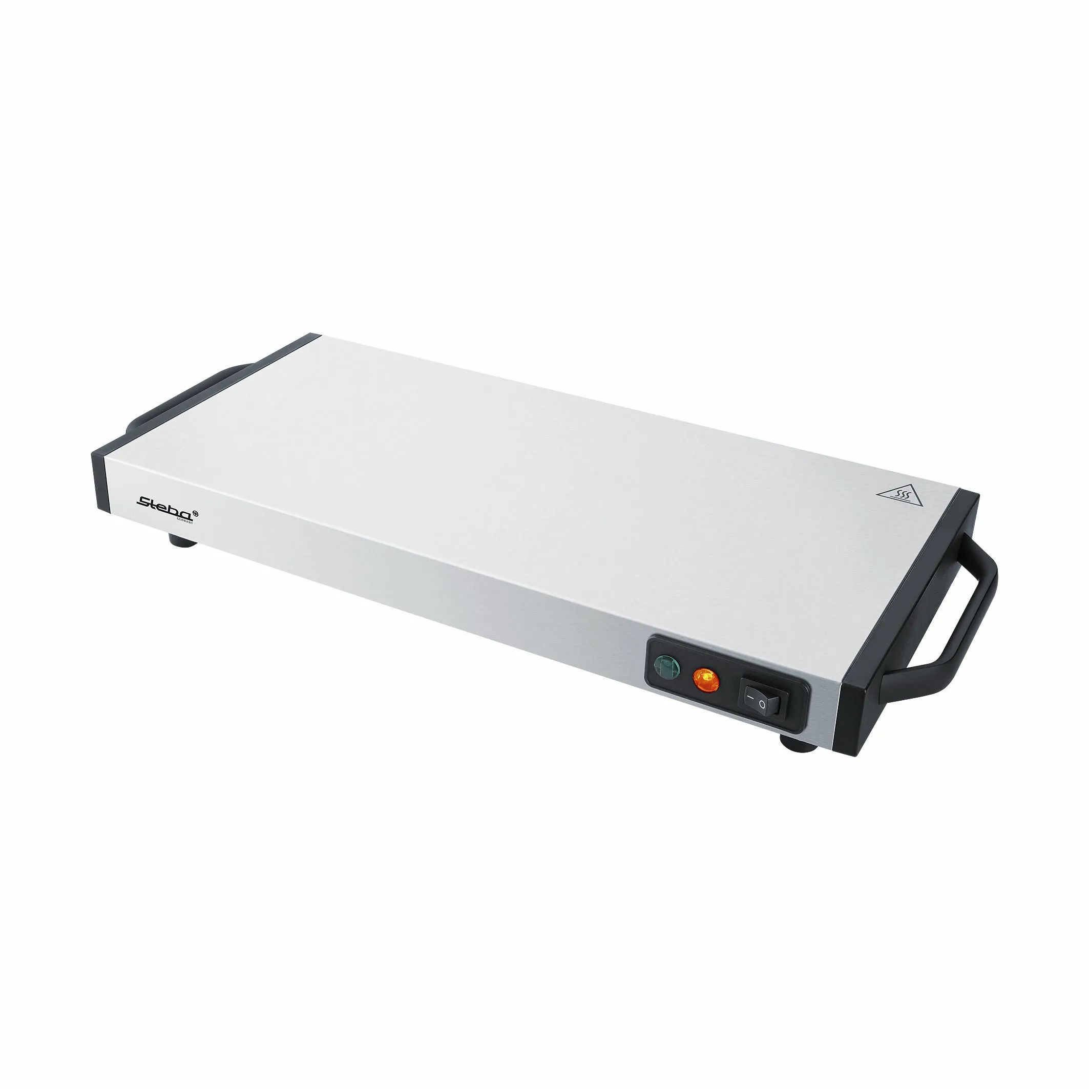 Steba Kogeplader Varmholdeplade STWP110 i Rustfri Stål/Sort, B47 x L21,5, 1
