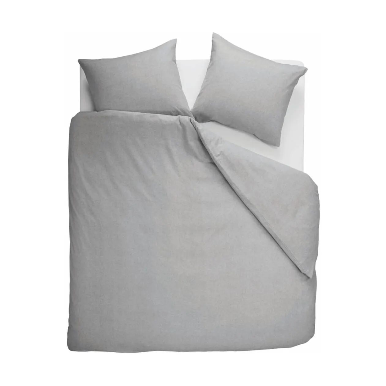 BeddingHouse Sengetøj Frost Sengetøj i Light Grey, B140 x L200 cm, 1