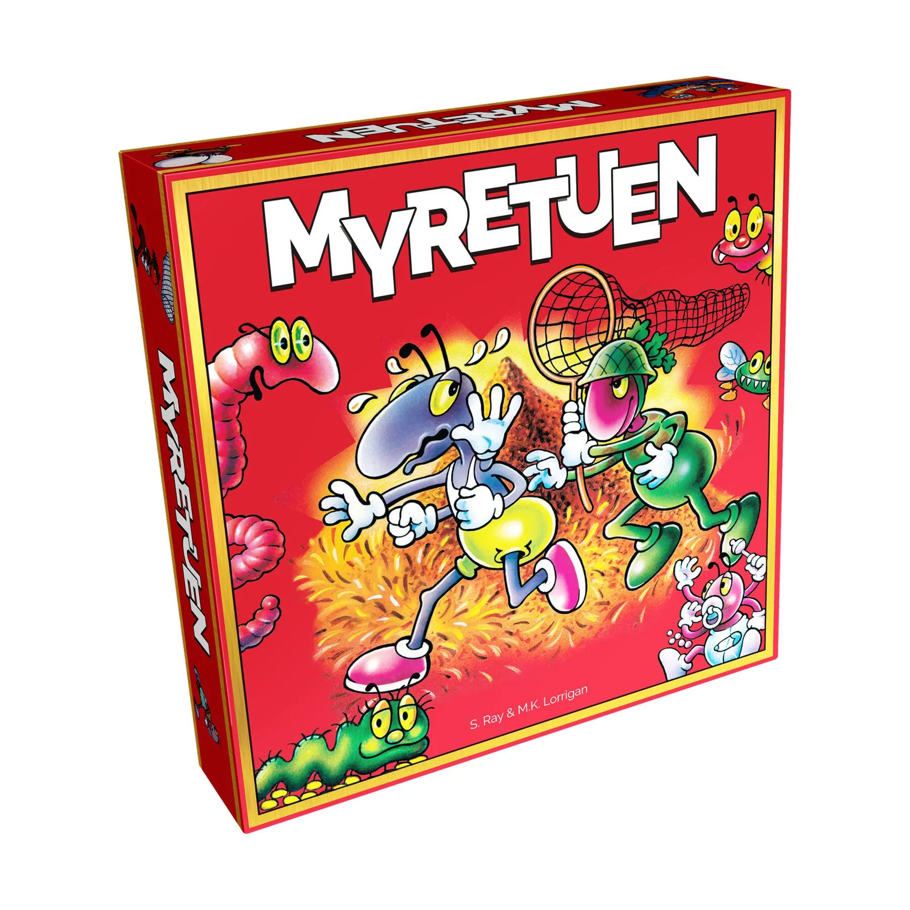 Spilbræt Spil Brætspil - Myretuen i Multifarvet, 1