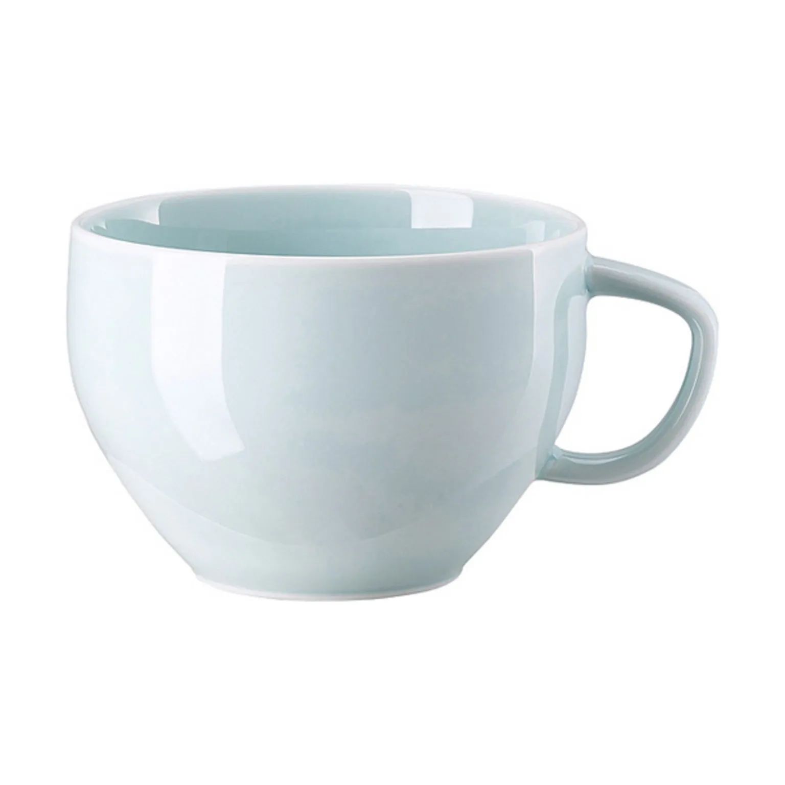 Rosenthal Krus og kopper med hank Junto Cafe au lait Kop i Grøn, 1