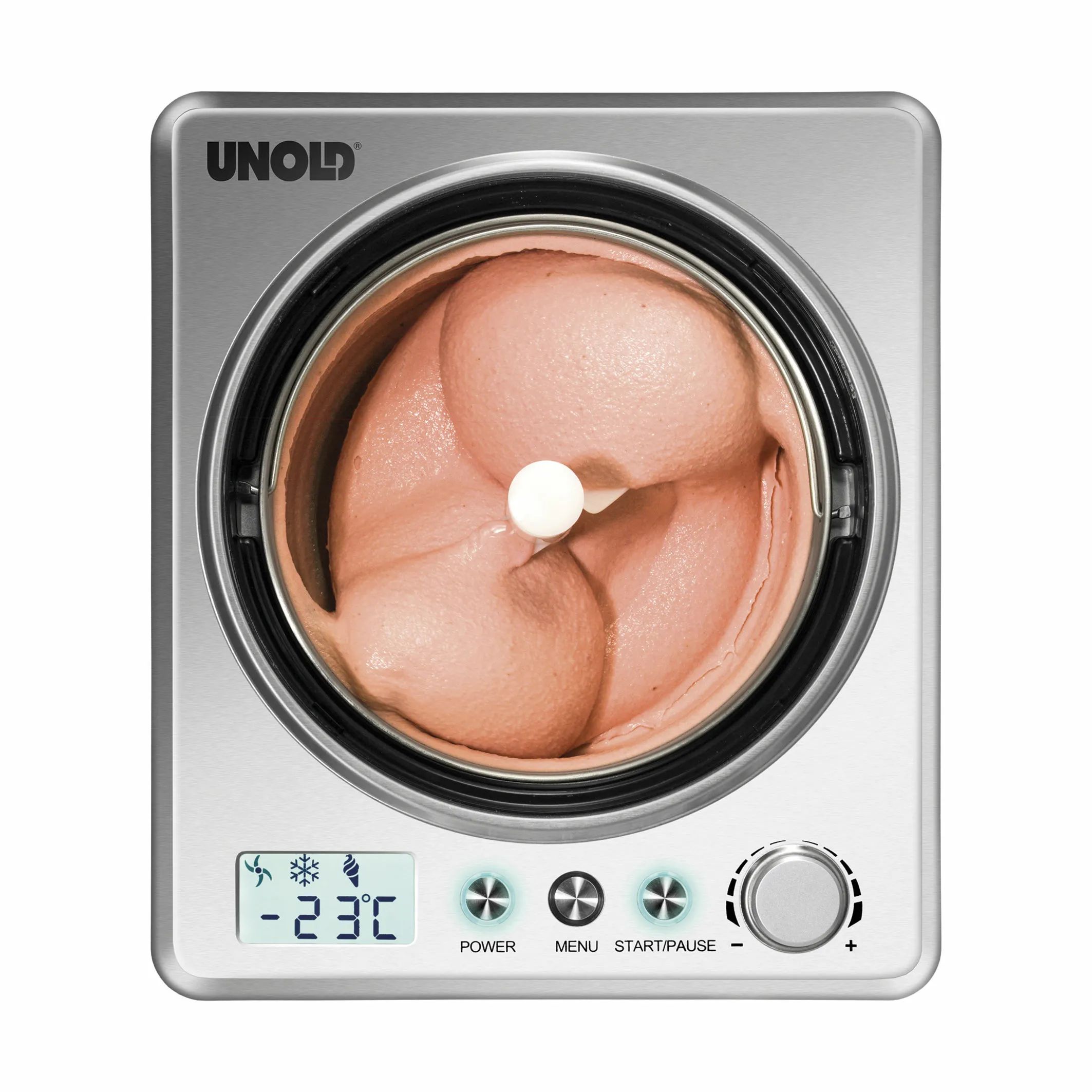 Unold Ismaskiner Ismaskine med kompressor i Stål, 5