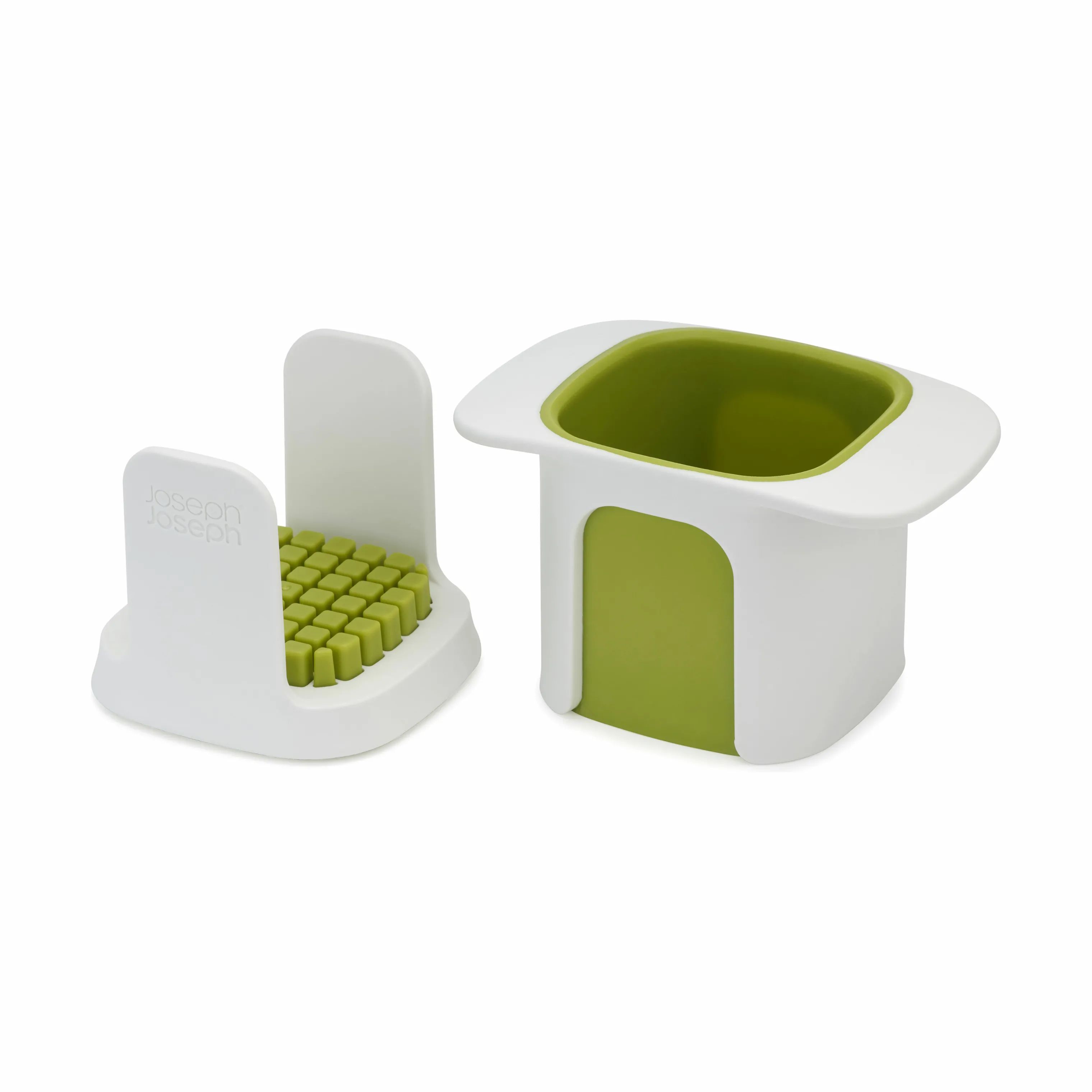 Joseph Joseph Øvrige snitte- og rivejern Chopcup Grøntsagsjern i Grøn/hvid, 4