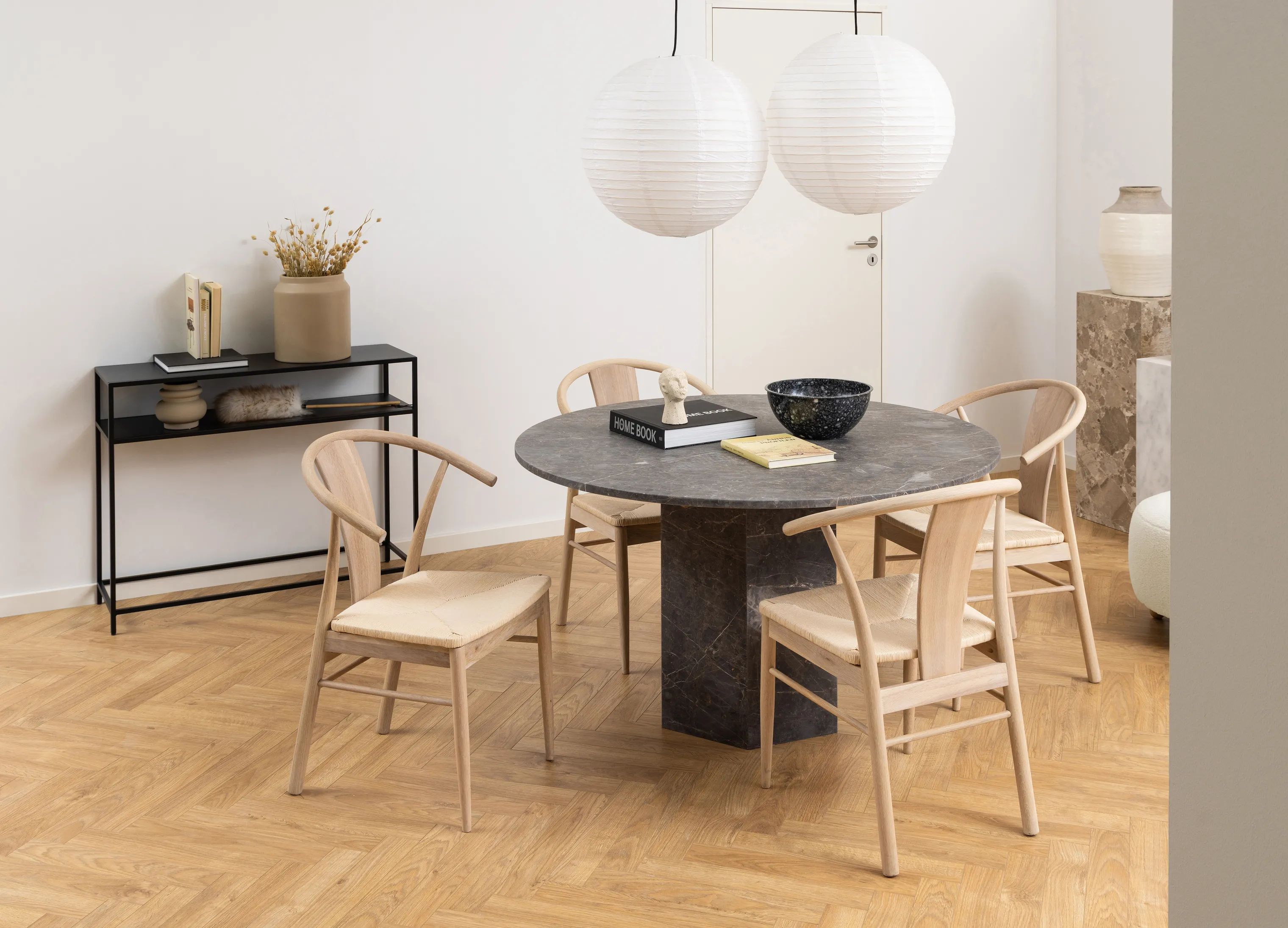 CASA Living Sideborde Newcastle Konsolbord i Sort, 3