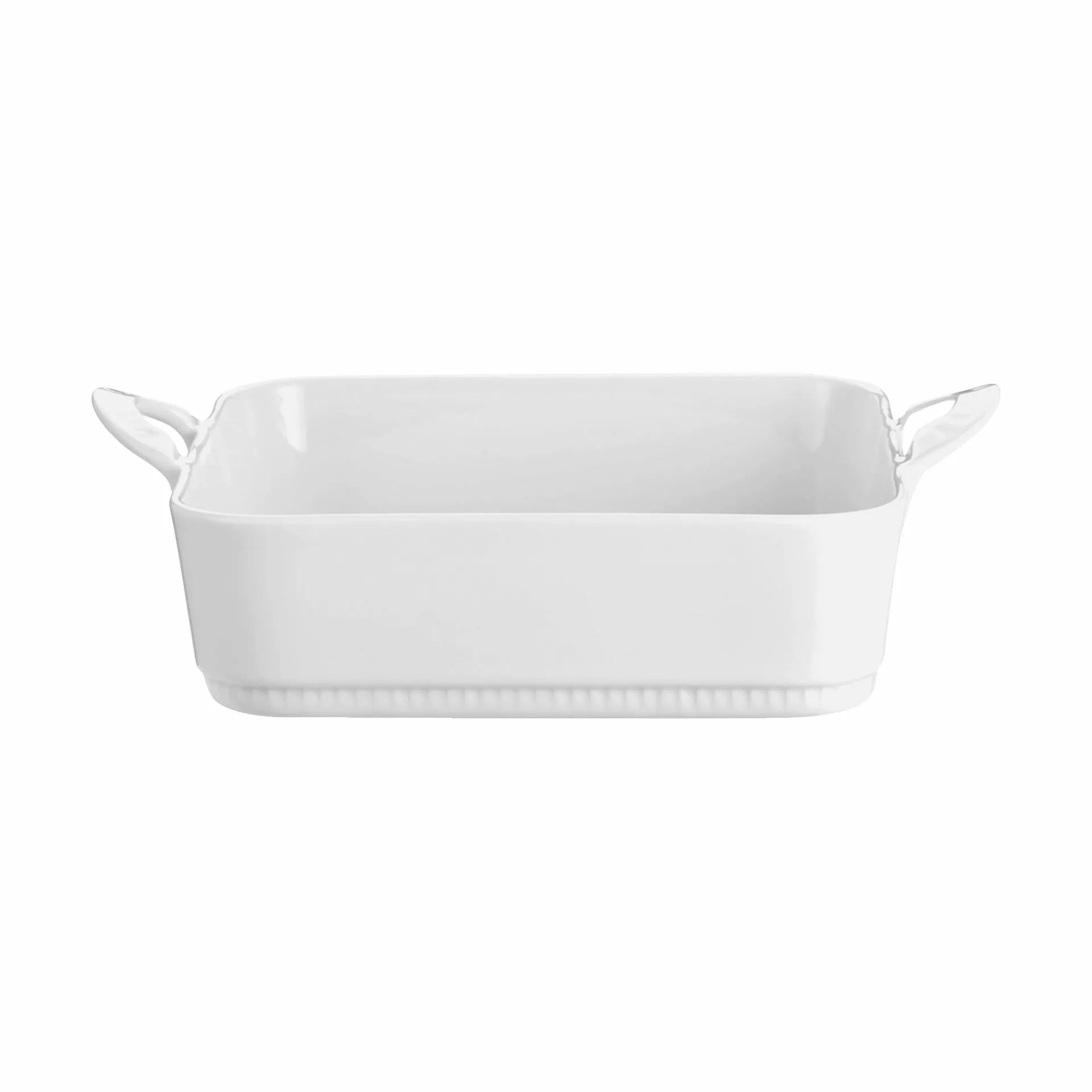Pillivuyt Ovnfaste fade Toulouse Kvadratfad i Hvid, 22 cm, 1