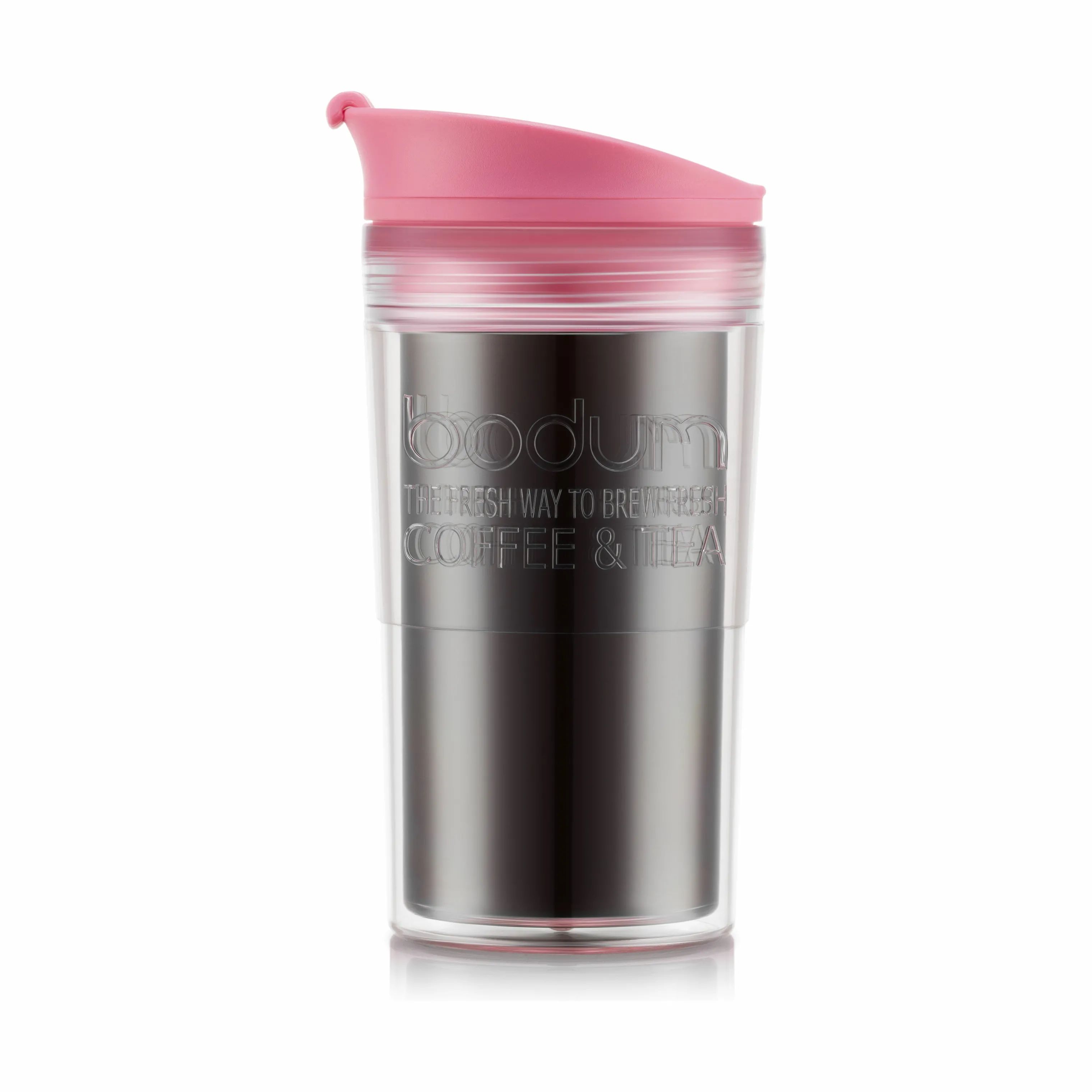 Bodum To go kopper Travel Mug Rejsekrus i Strawberry, 0.35 L, 1