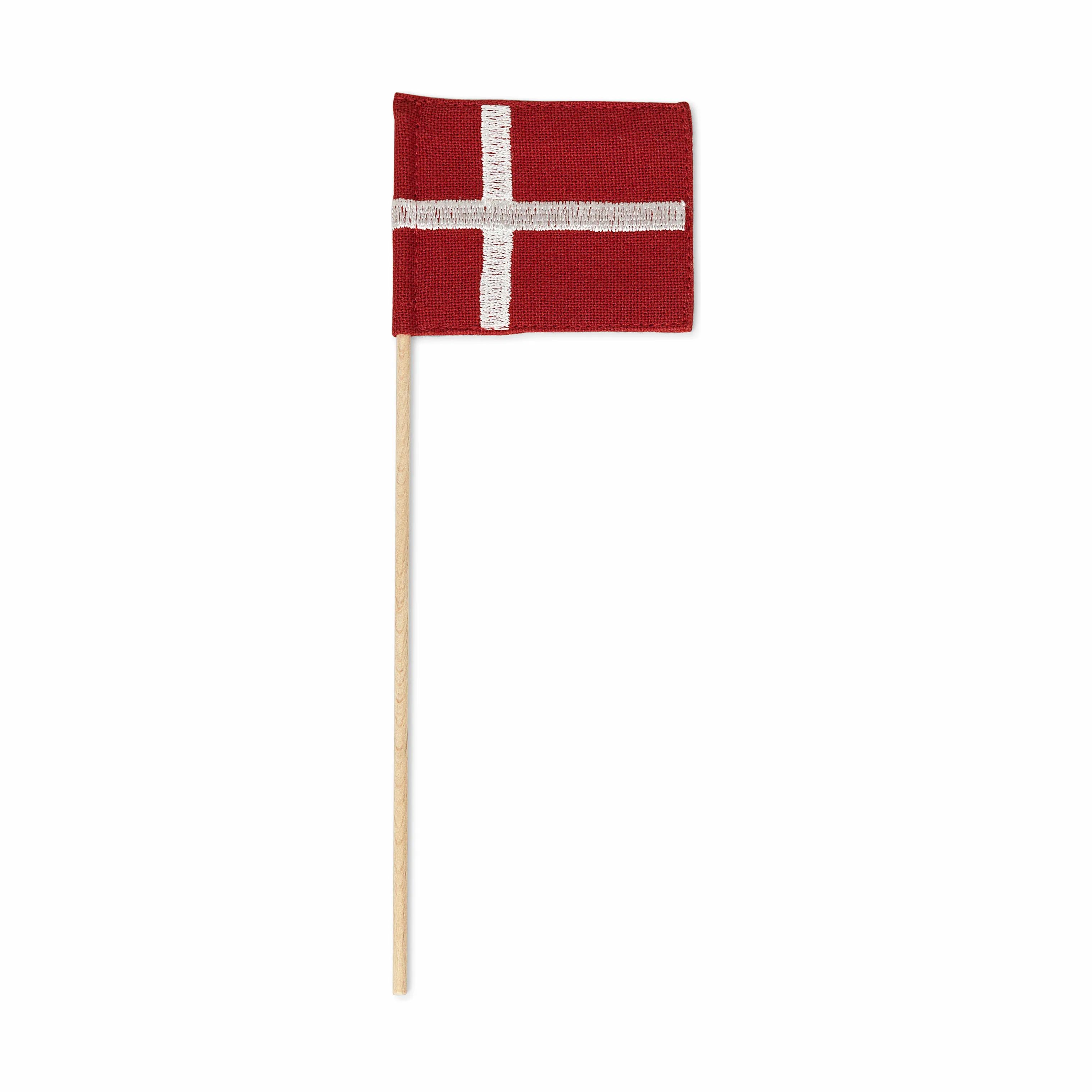 Kay Bojesen Tilbehør til figurer Tekstilflag i Rød/hvid, 1
