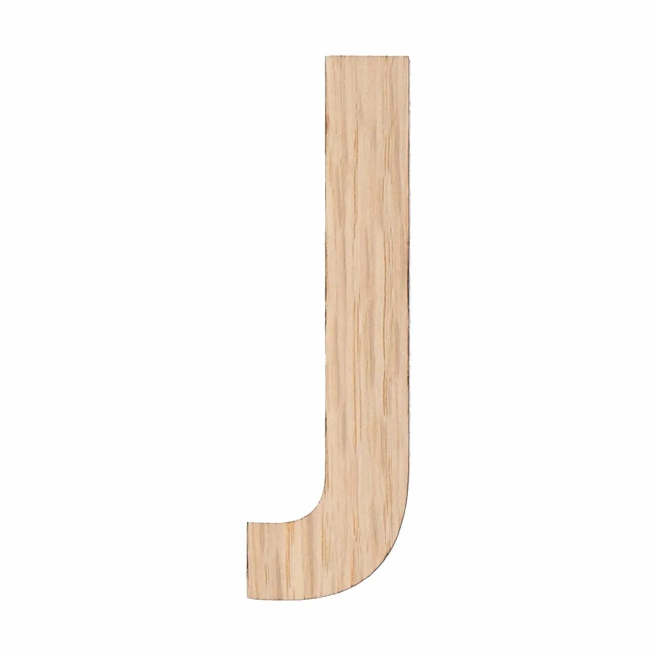 Minifabrikken Vægdekoration Bogstav - J i J, 1