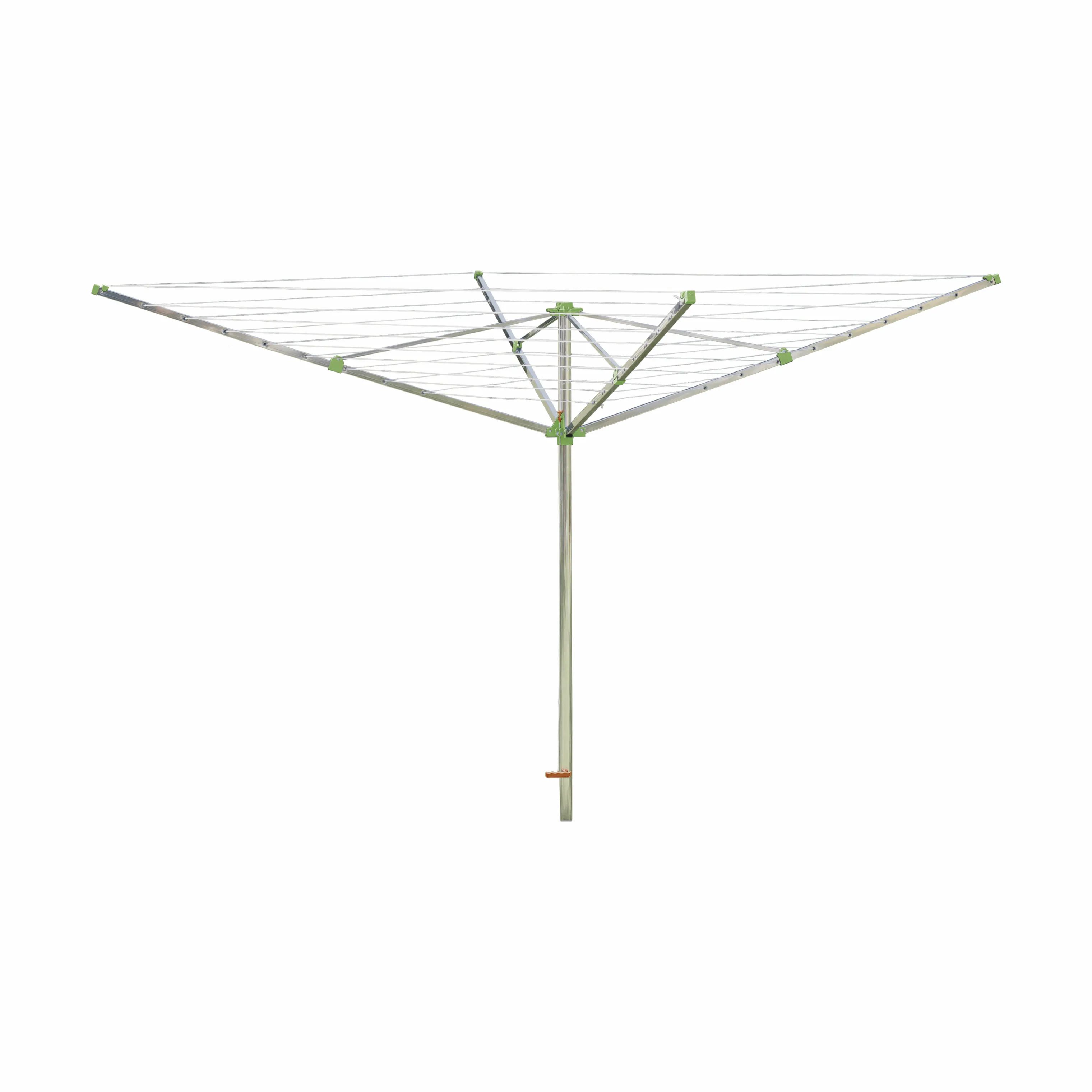 JUWEL Udendørs tørrestativer Prima 600 Paraplytørrestativ i Grå/sort, H200 x B210 cm, 1