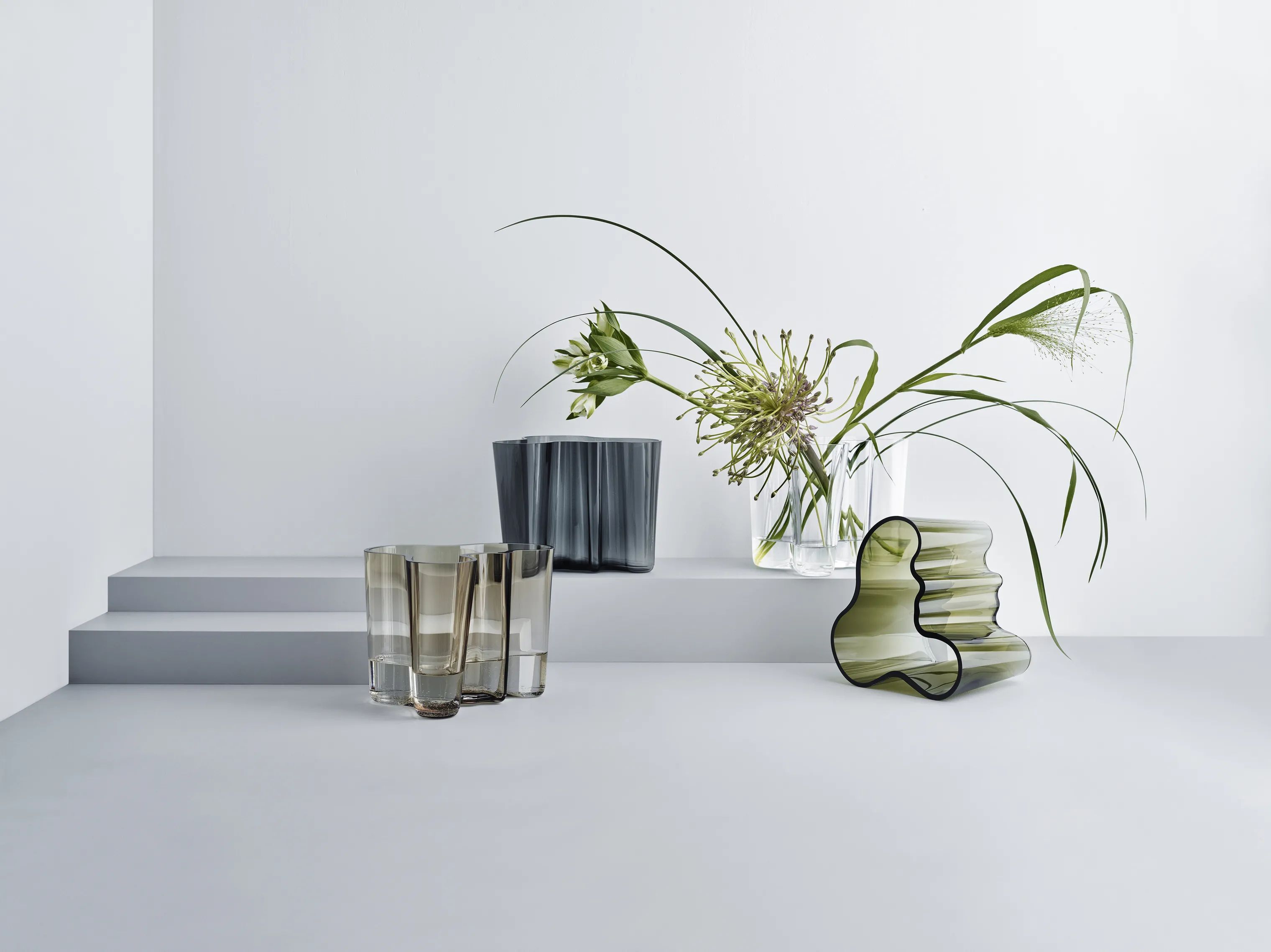 Iittala Vaser Alvar Aalto Vase i Klar, 16 cm, 3