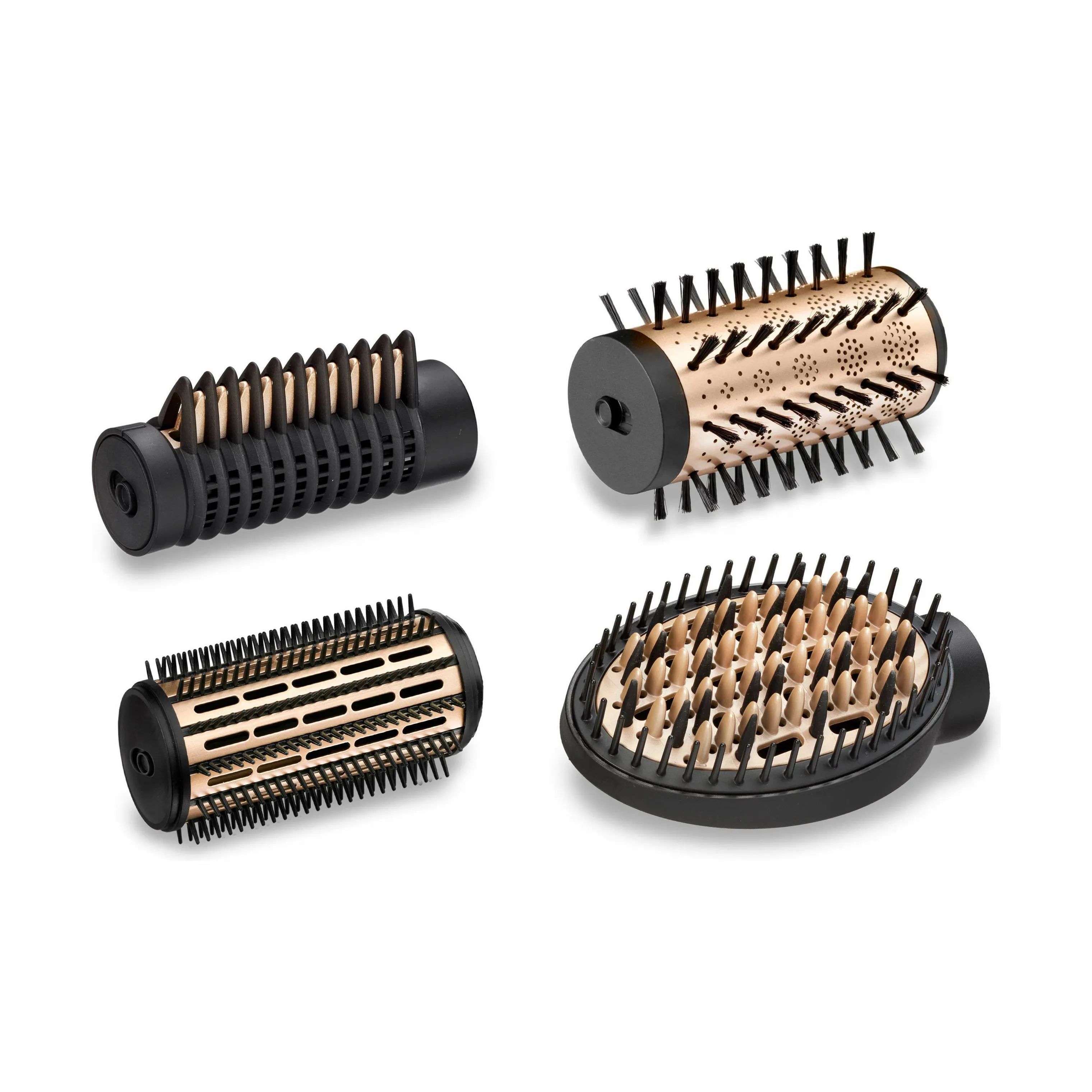 BaByliss Krøllejern Big Hair Luxe Varmluftbørste i Sort/guld, 4