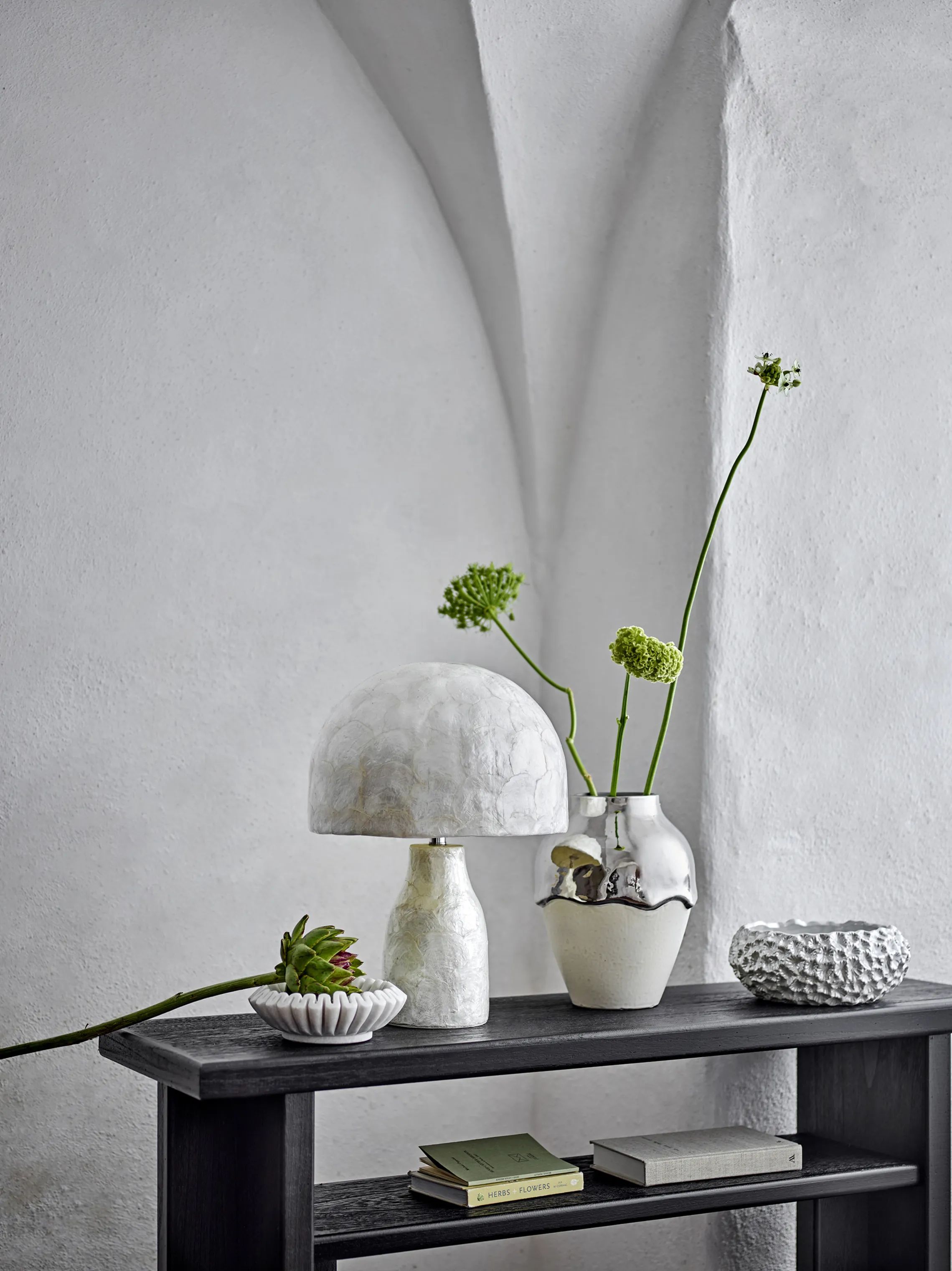 Bloomingville Vaser Silvio Vase i Sølv, 2