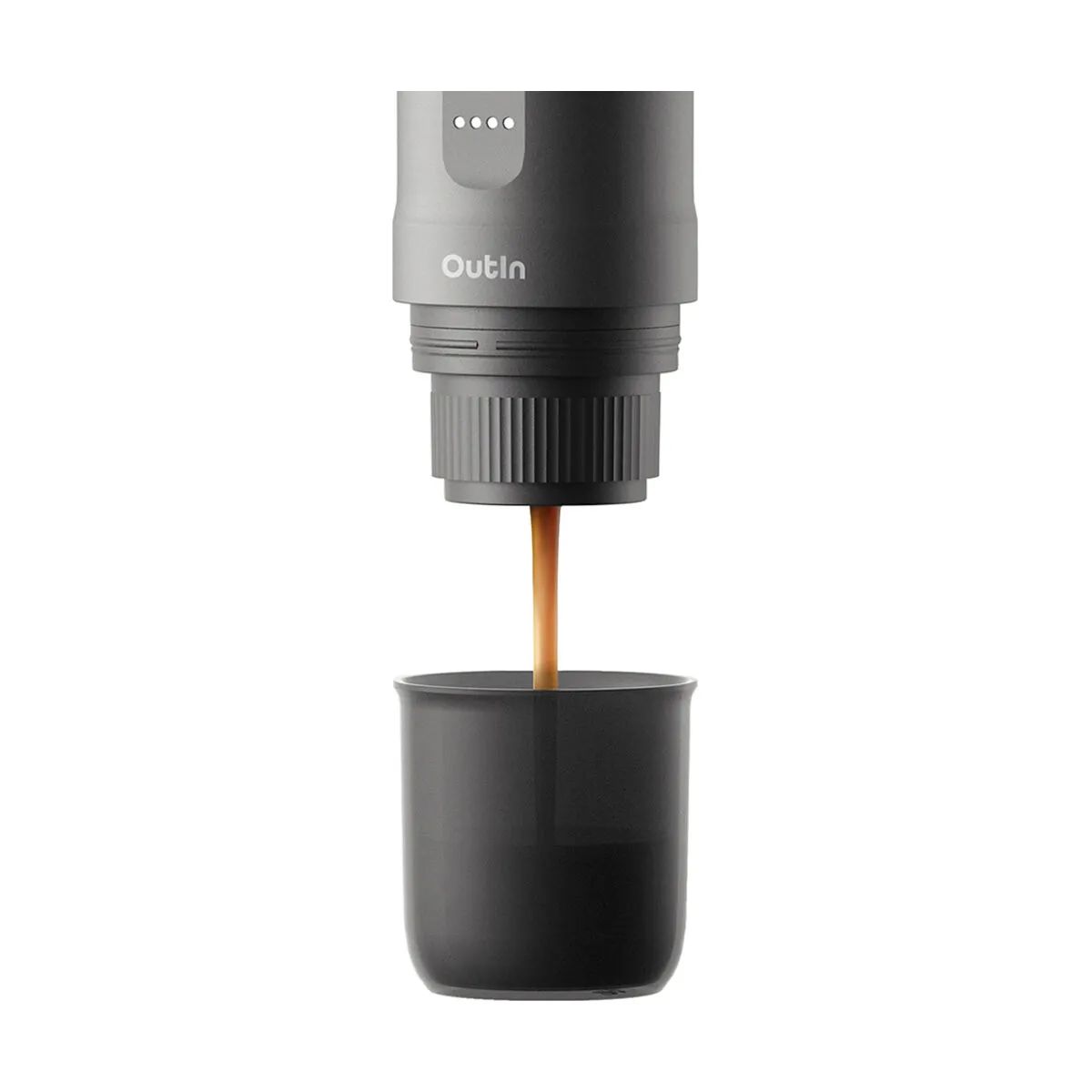Outin Espressomaskiner Nano Espressomaskine i Grey, 6