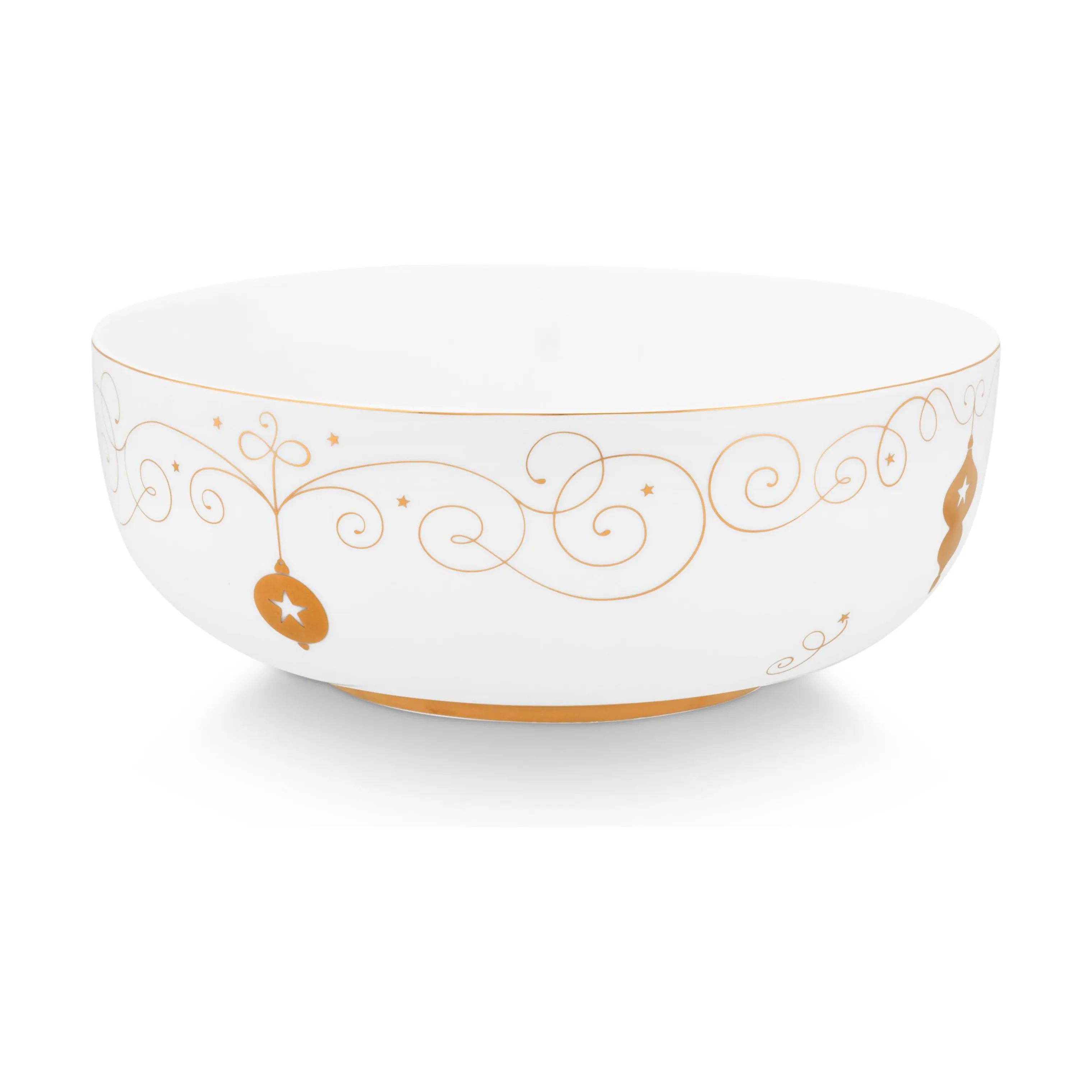 PIP Studio Skåle Royal Winter White Royal Winter Skål i Hvid, 23 cm, 4