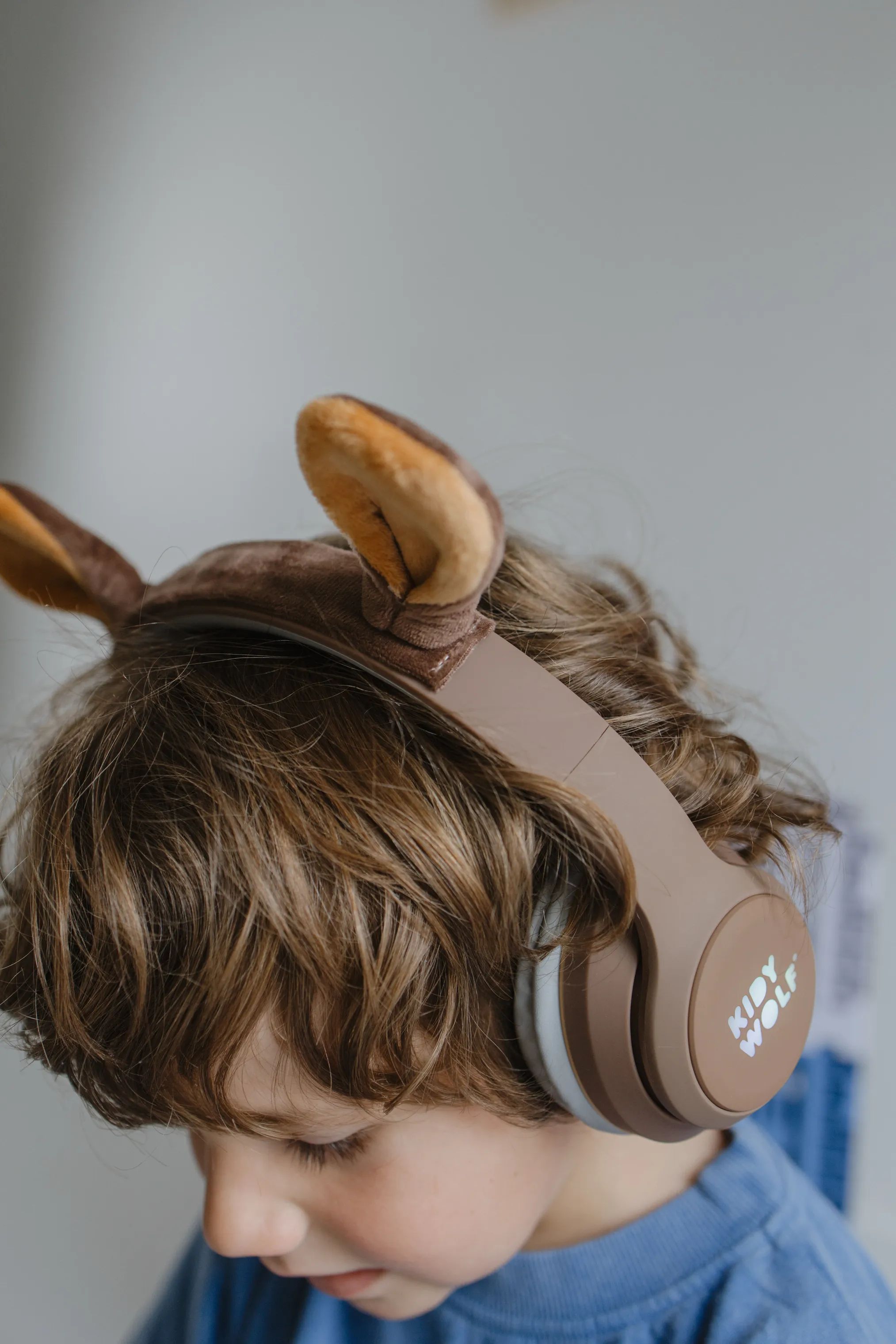 Kidywolf Til børneværelset Bluetooth Høretelefoner i Brun, 2
